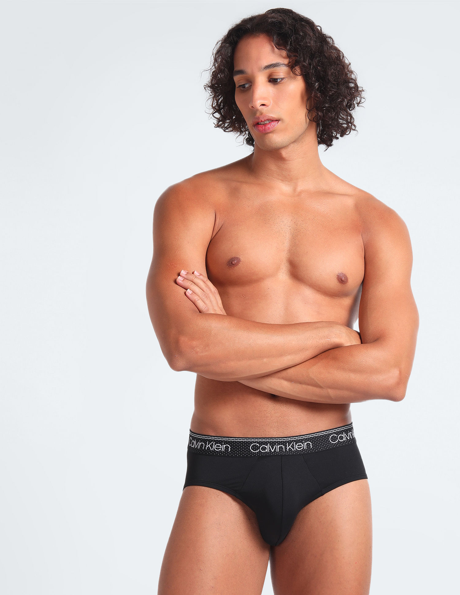 Buy Calvin Klein Underwear Nylon Blend Hipster Briefs NNNOW