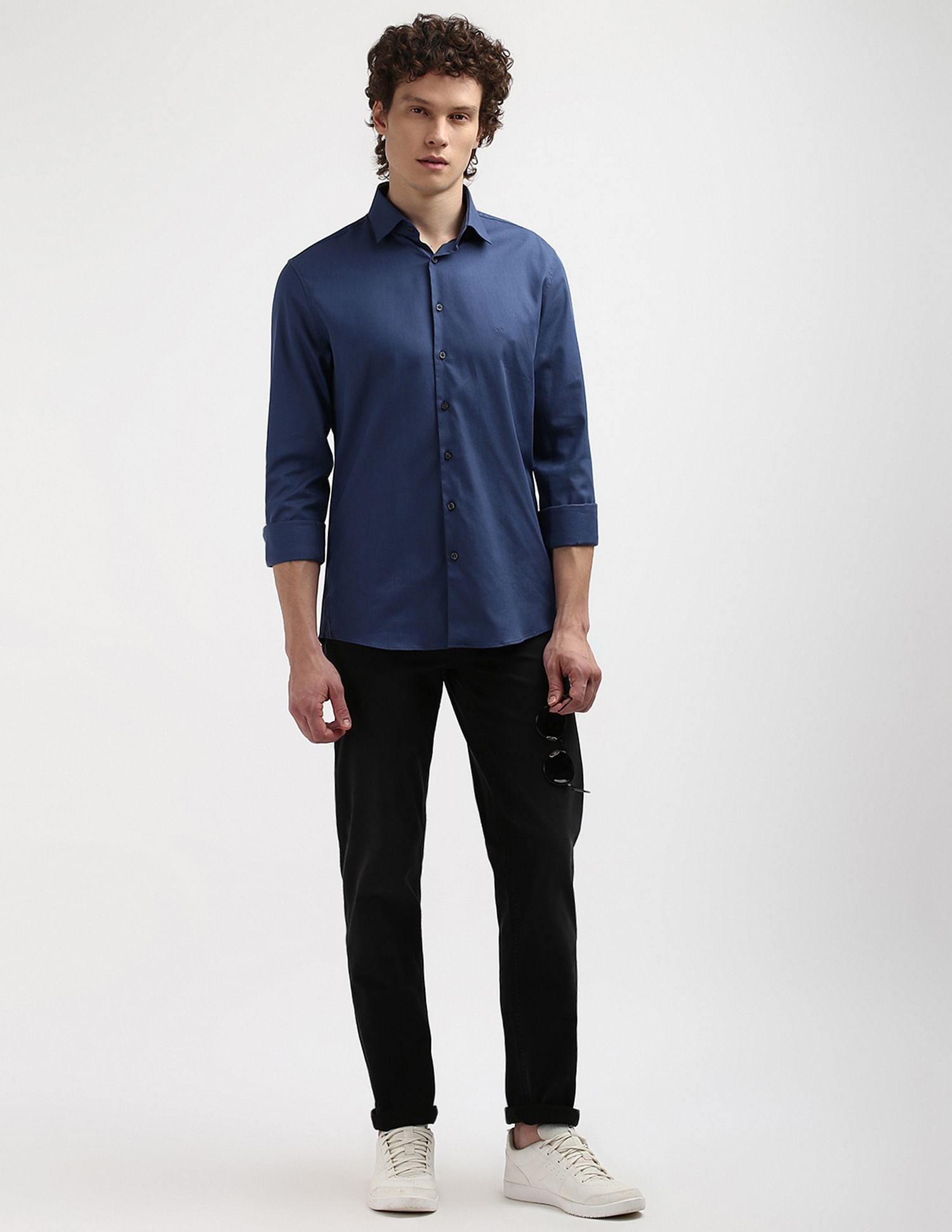 Calvin Klein Organic Cotton Solid Shirt