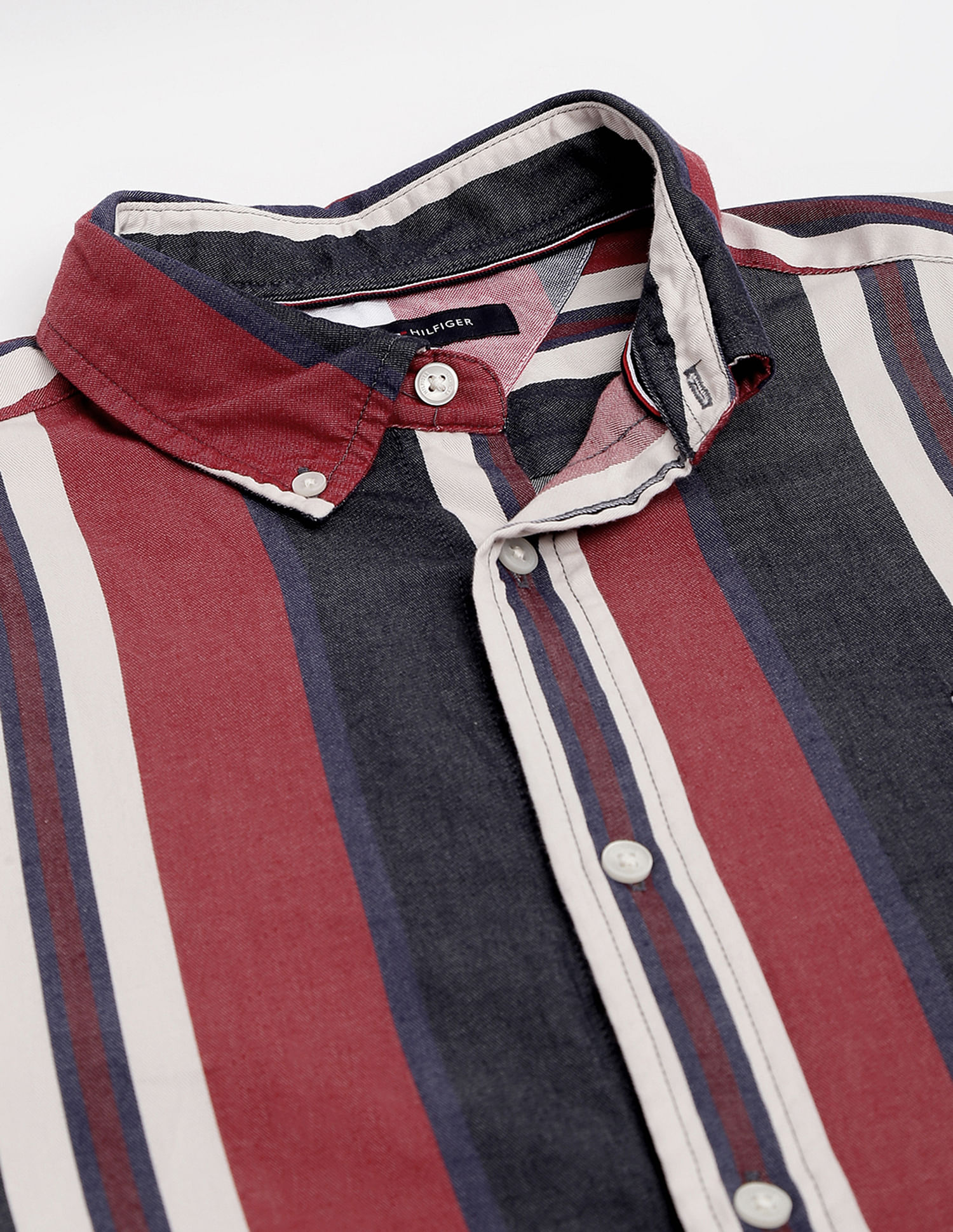 Tommy Hilfiger Sustainable Cotton Striped Shirt