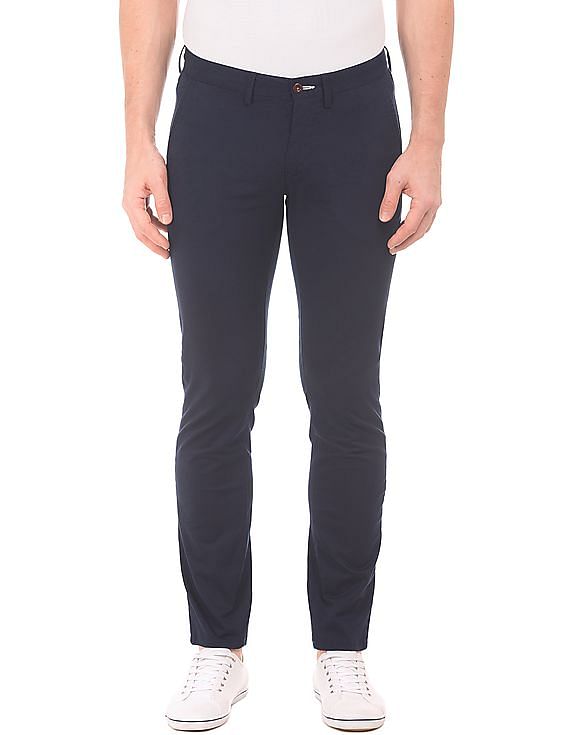 Men's Slim Fit Twill Cargo Pants - Walmart.com