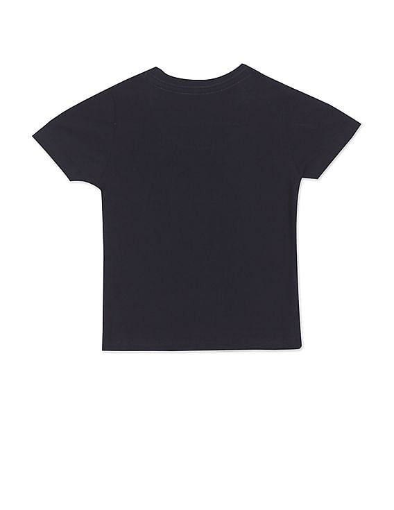 U.S. Polo Assn. Kids Pure Cotton Brand Print T-Shirt