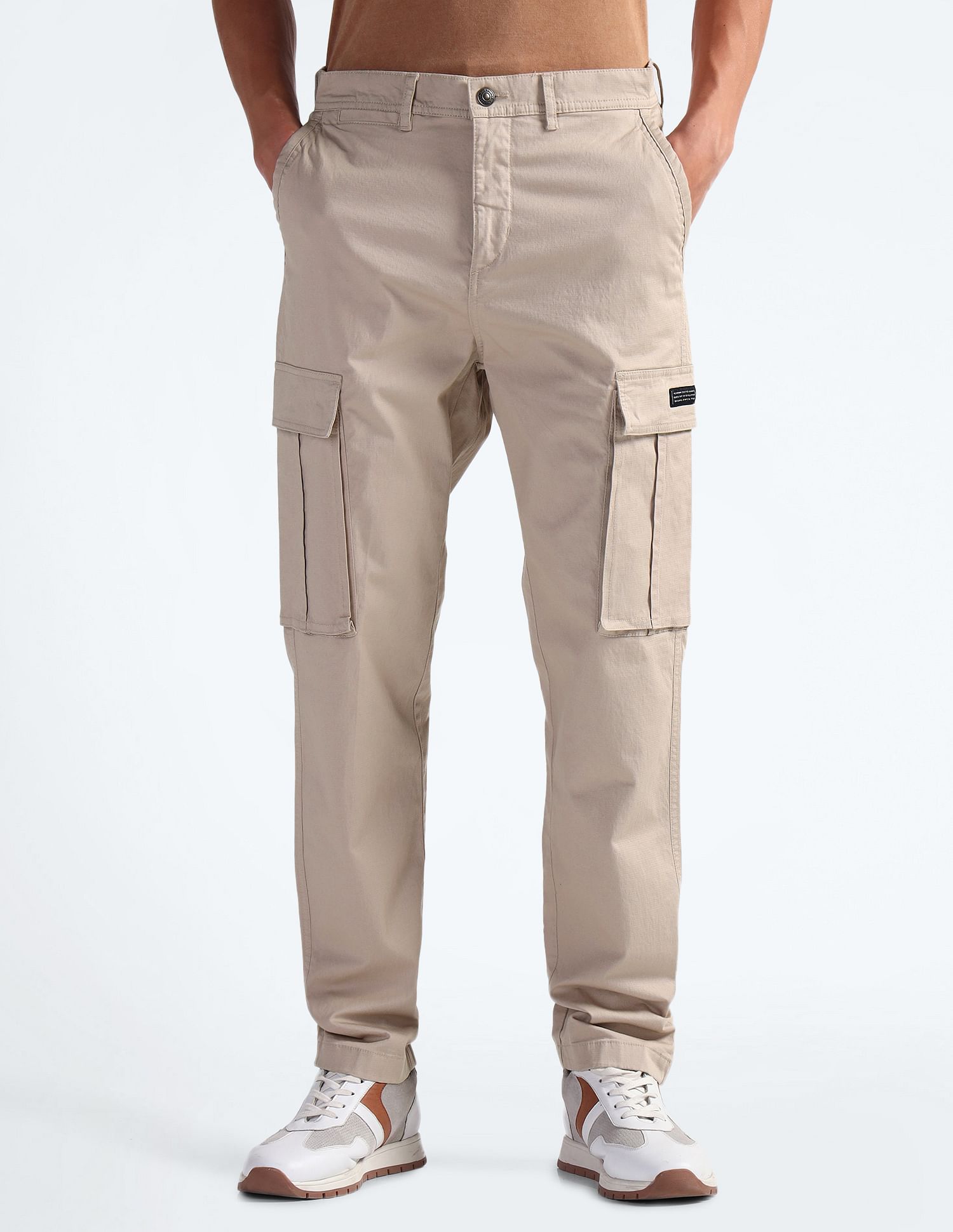 Flying Machine Solid Cargo Trousers