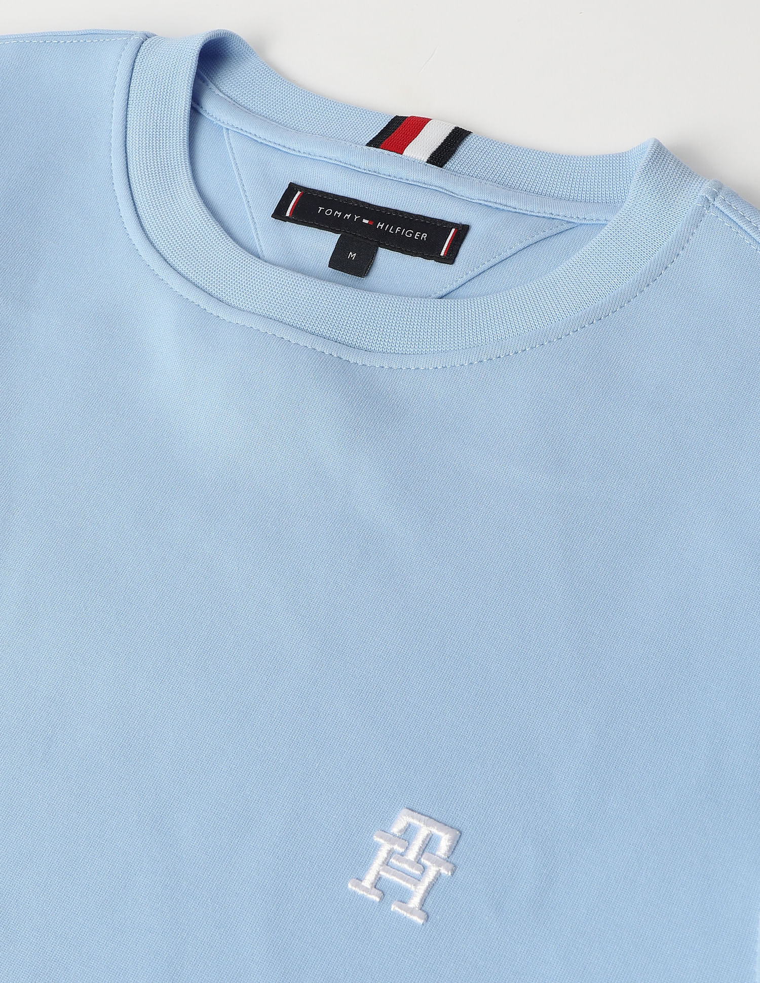 Tommy Hilfiger Solid Monogram Sweatshirt