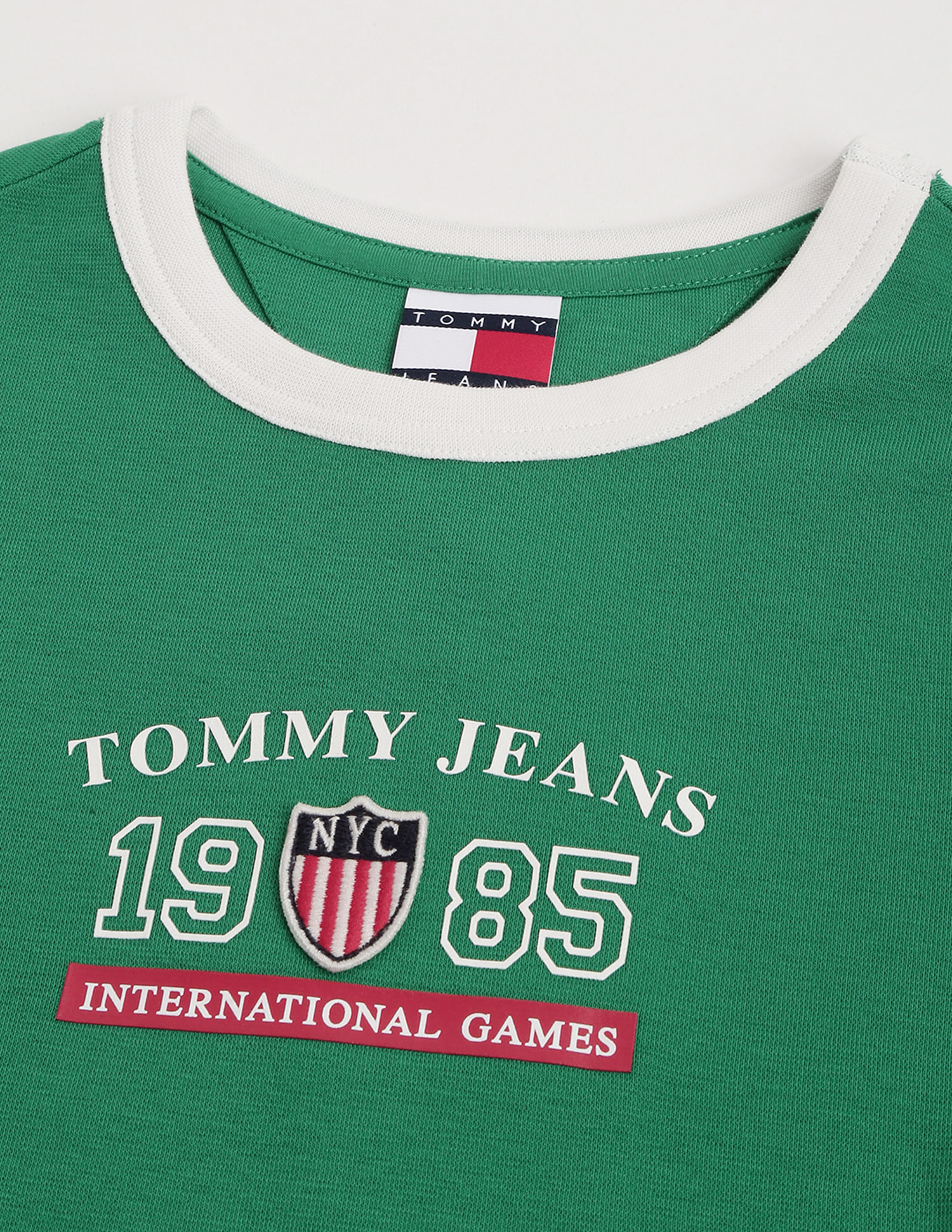 Tommy Hilfiger Archive Games Ringer Print T-Shirt