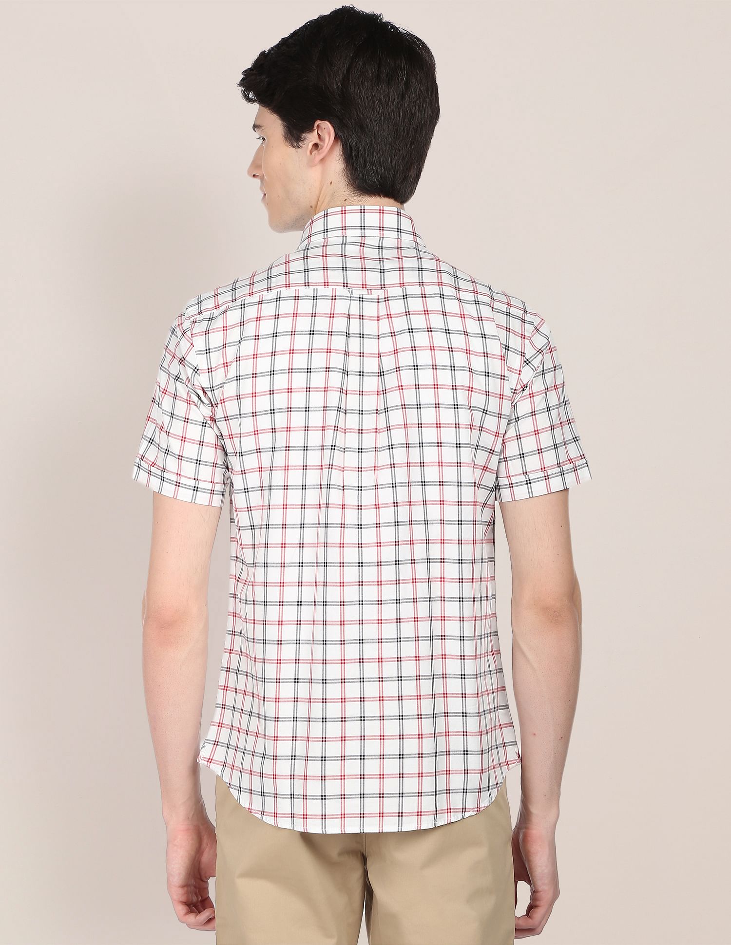 U.S. Polo Assn. Matt Check Oxford Casual Shirt