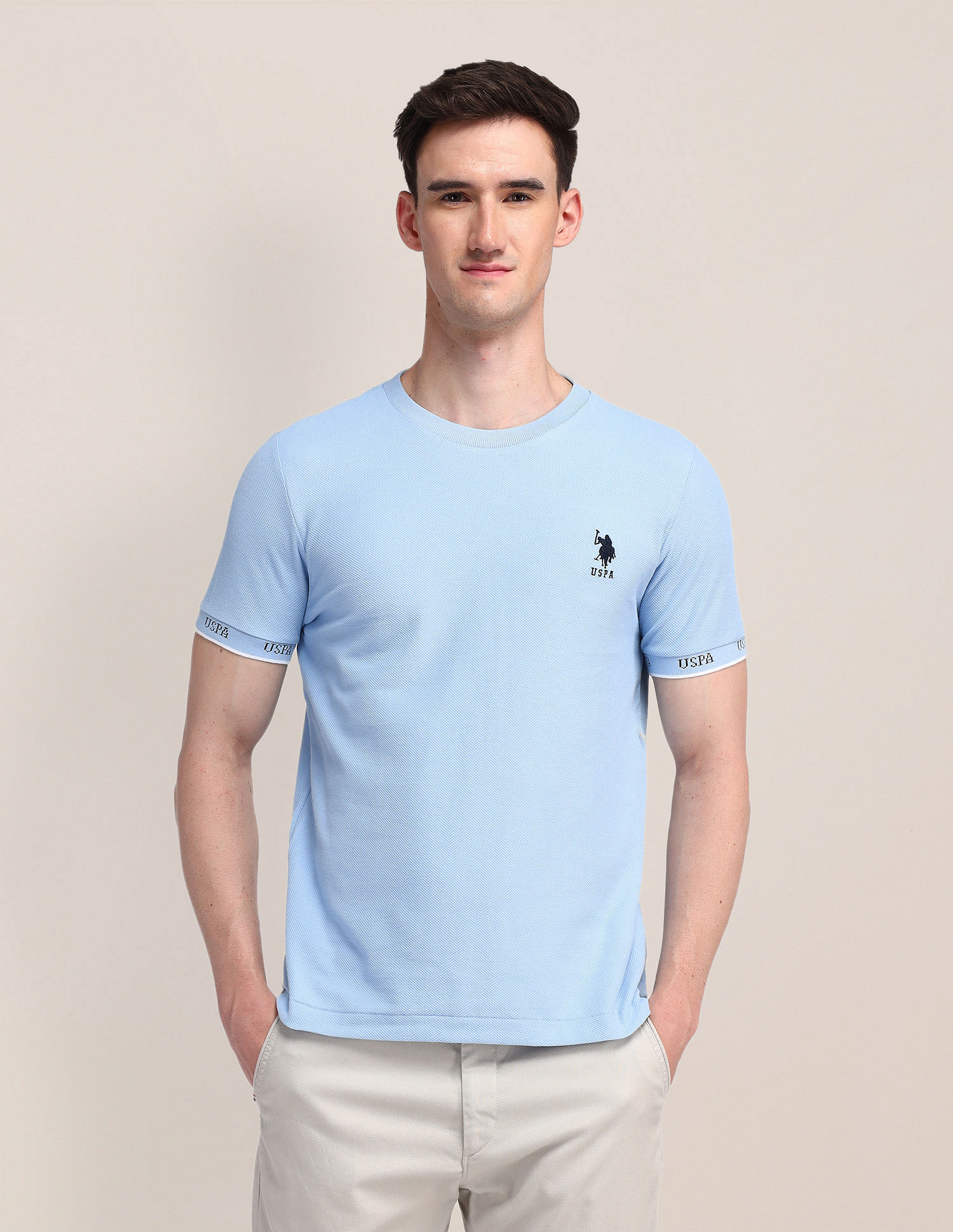 U.S. Polo Assn. Solid Slim Fit T-Shirt