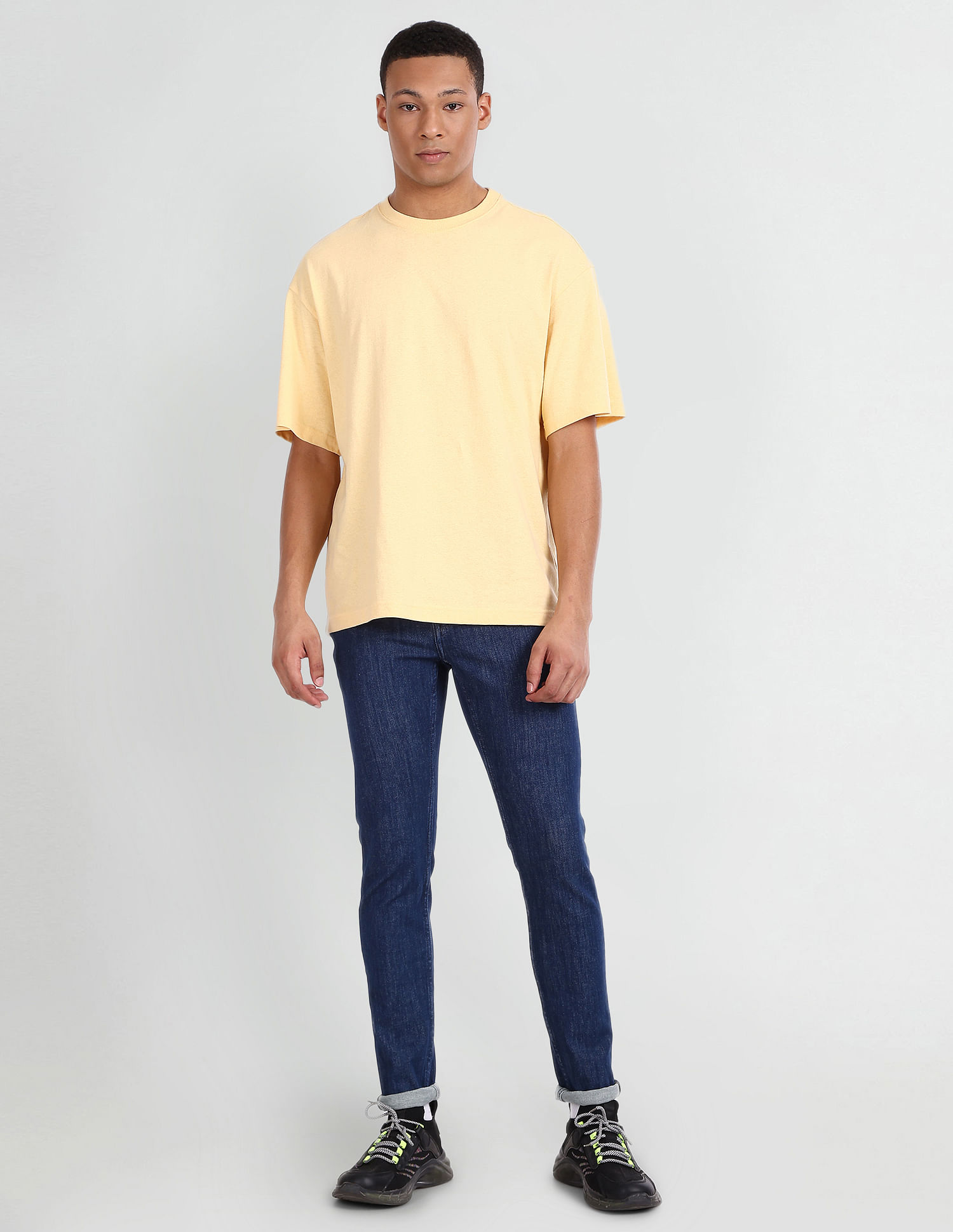 Flying Machine Jackson Super Skinny Rinsed Jeans