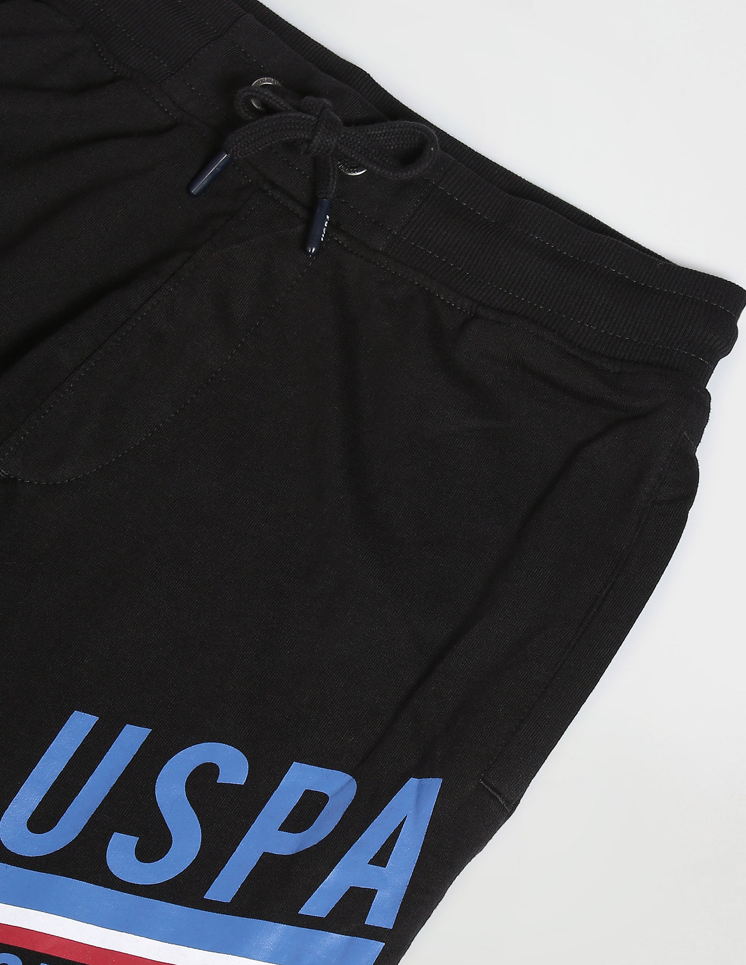 U.S. Polo Assn. Denim Co. Drawstring Waist Brand Print Track Pants