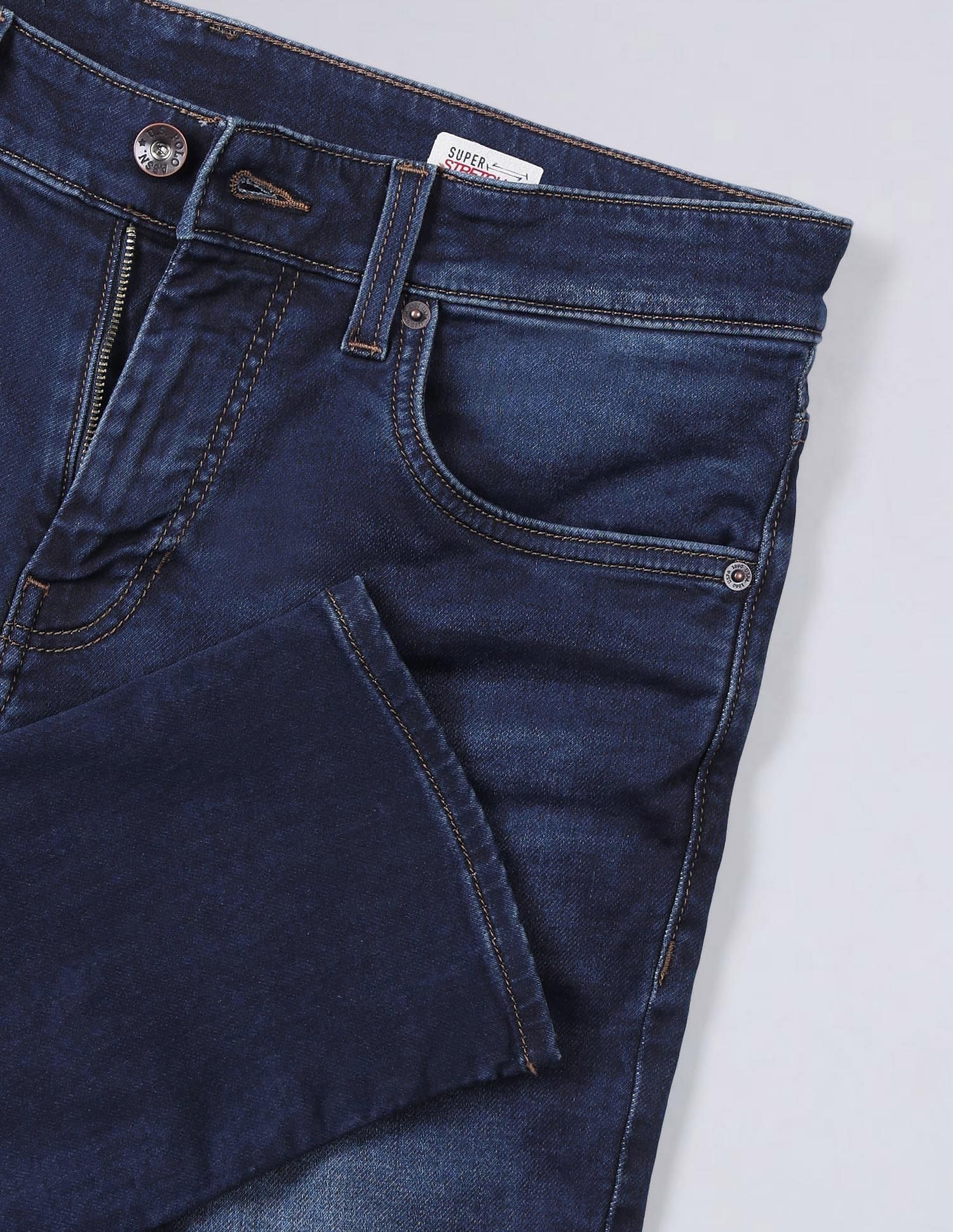 U.S. Polo Assn. Denim Co. Brandon Slim Tapered Fit Super Stretch Jeans