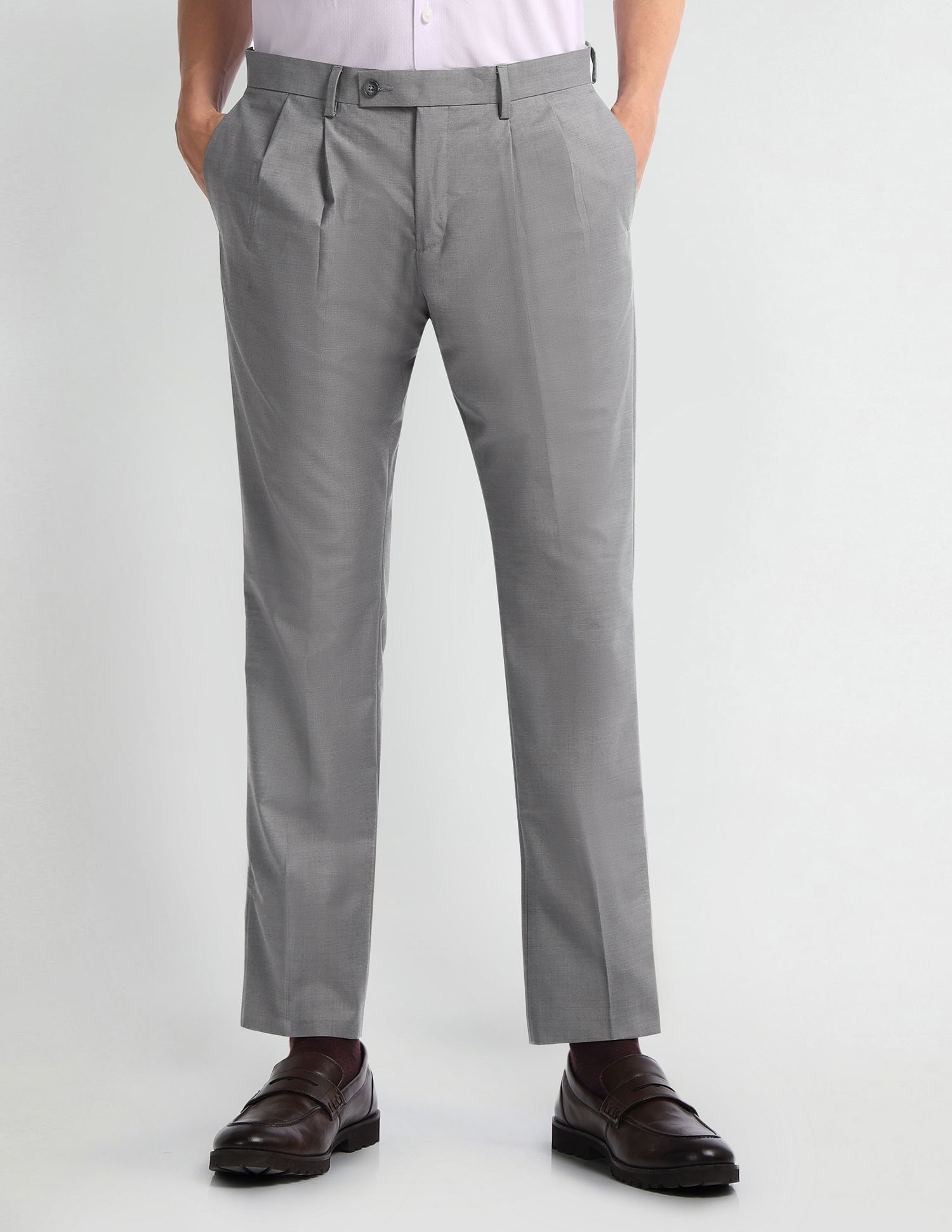 Arrow Smart Flex Slim Trousers