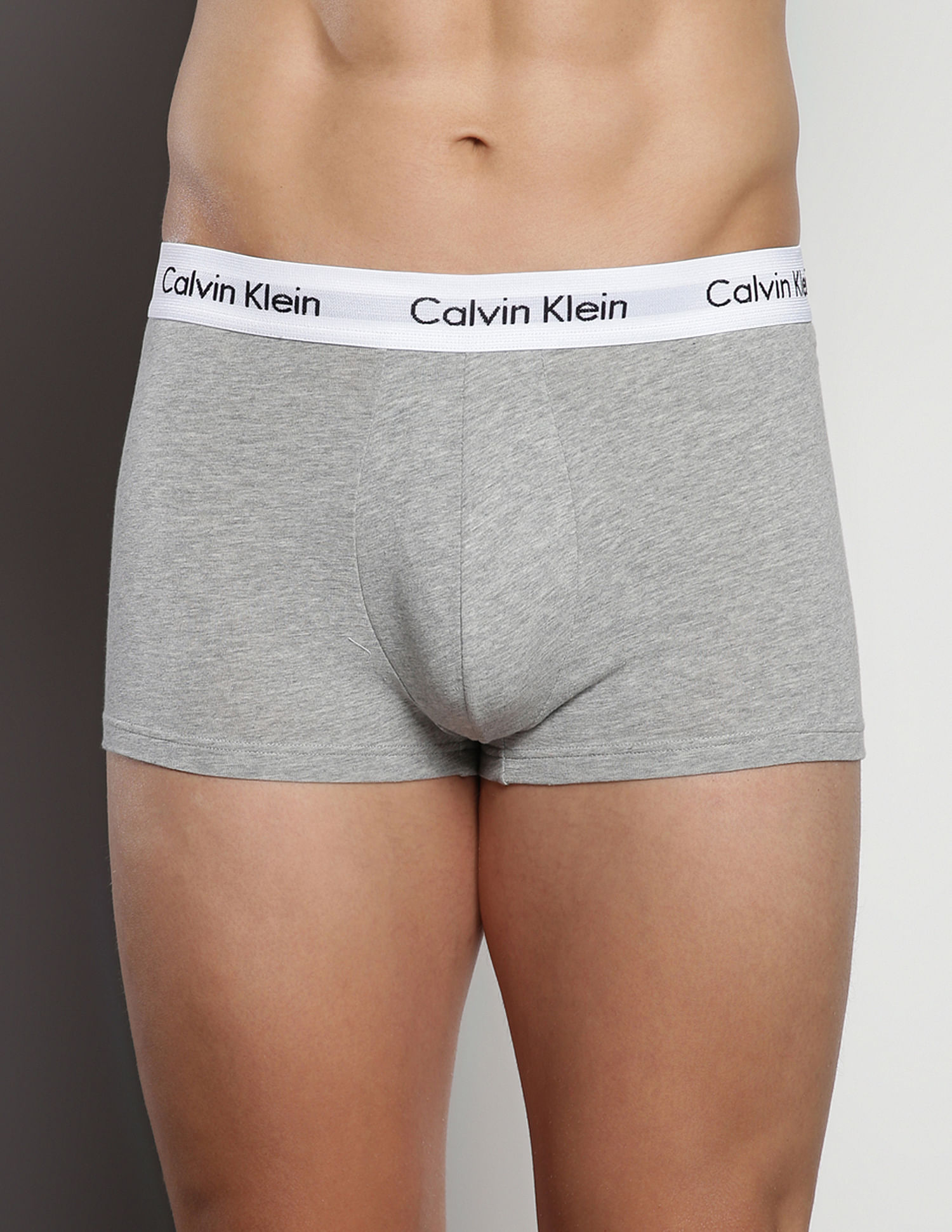 Calvin Klein Underwear Low Rise Solid Trunks - Pack Of 3