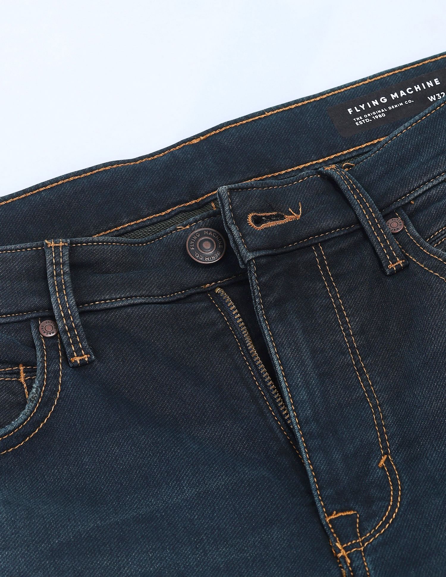 Flying Machine Freddie Slim Straight Fit Jeans