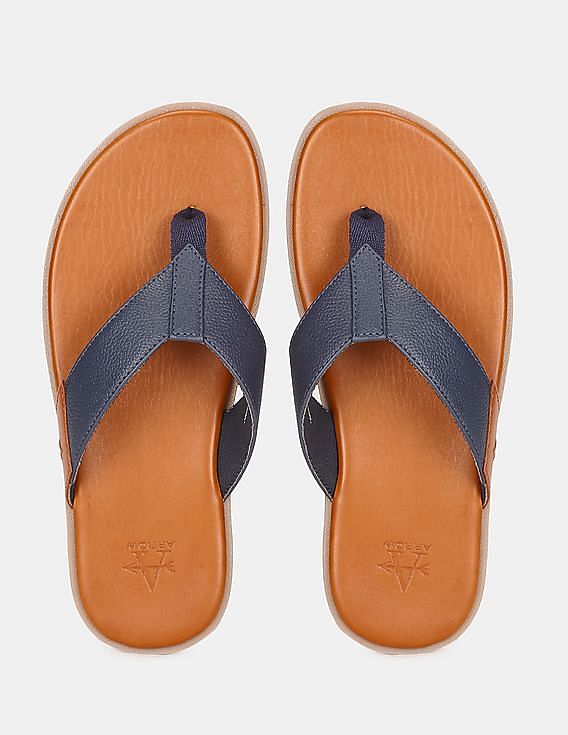 Top brand leather sandals hot sale