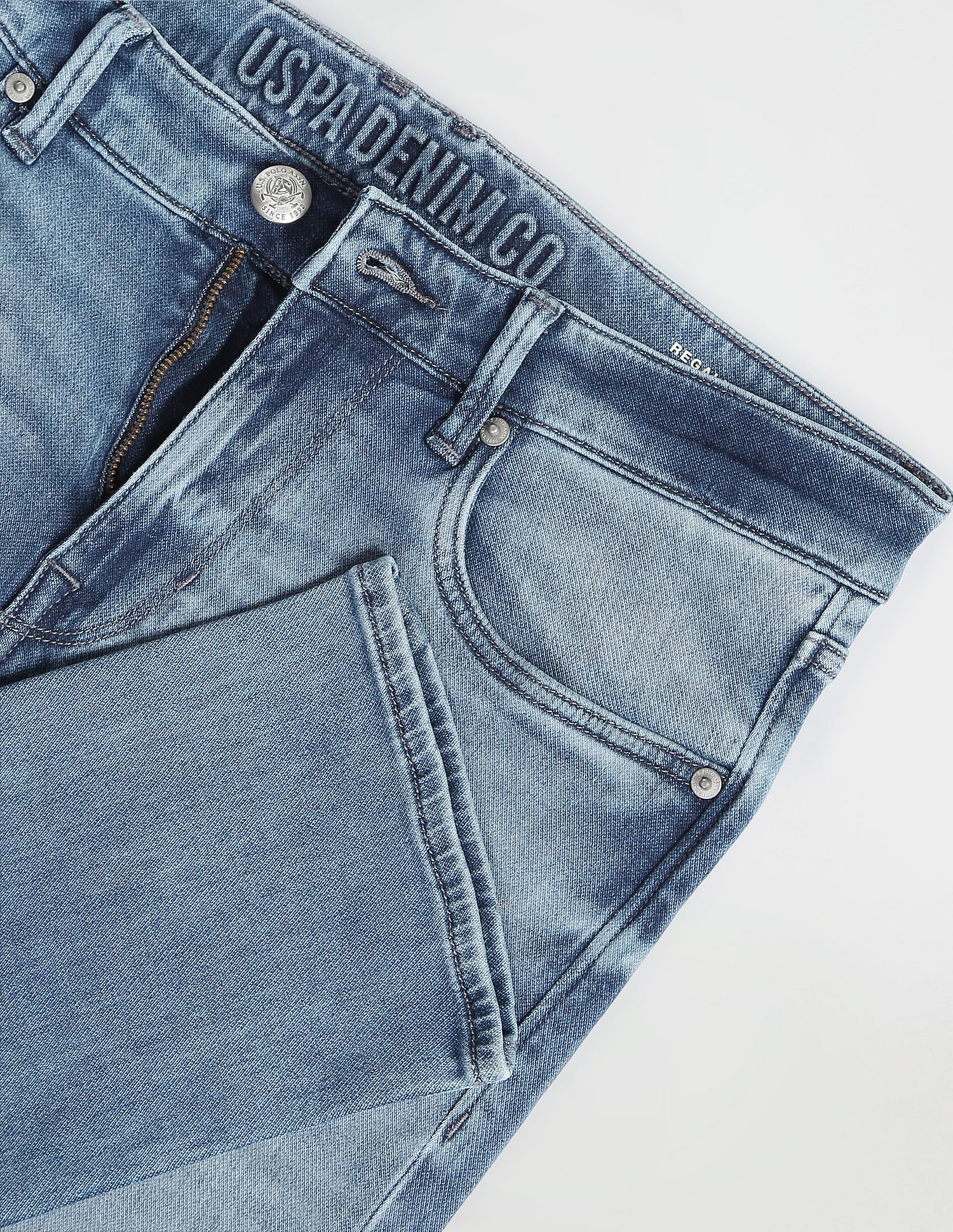 U.S. Polo Assn. Denim Co. Regallo Skinny Fit Blue Jeans