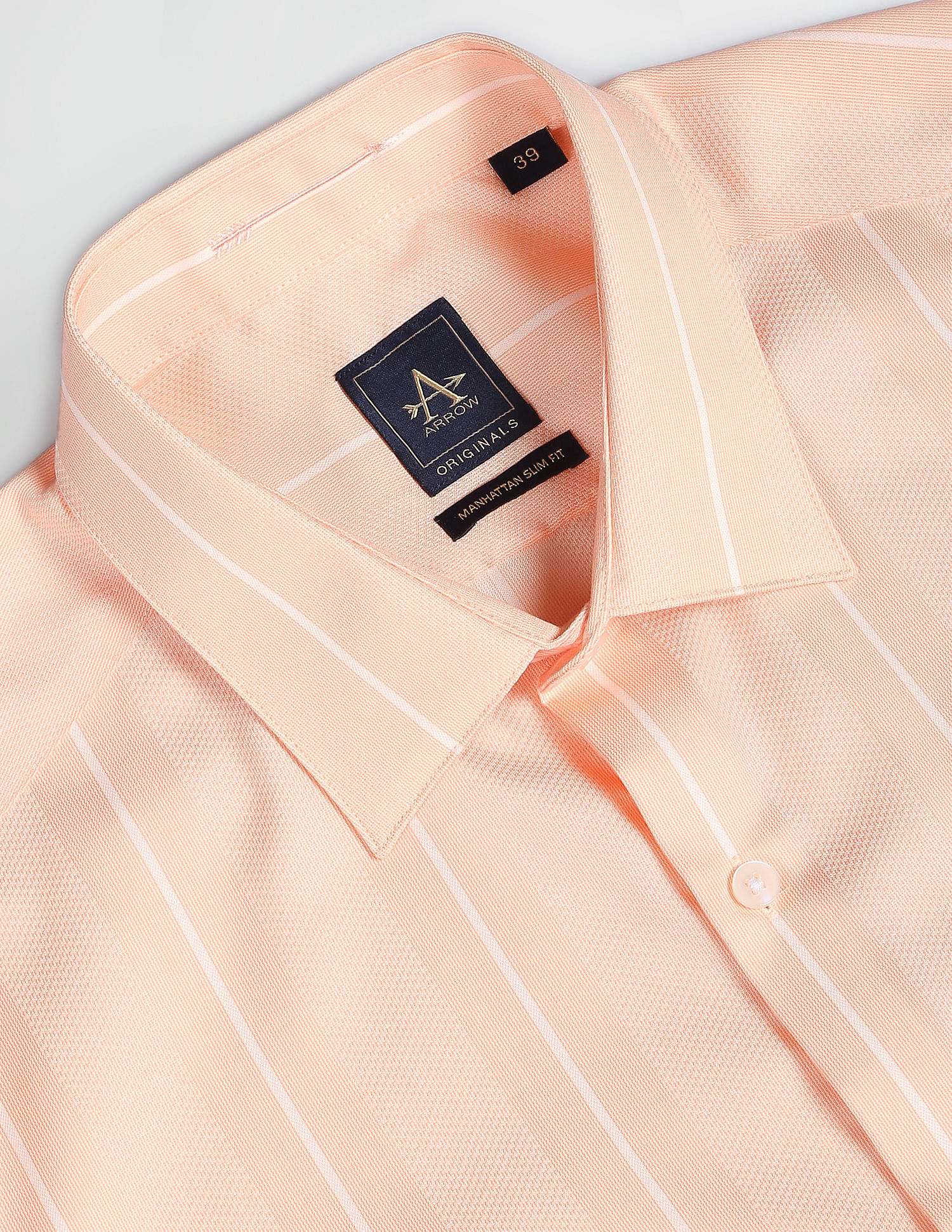 Arrow Auto Press Vertical Stripe Shirt