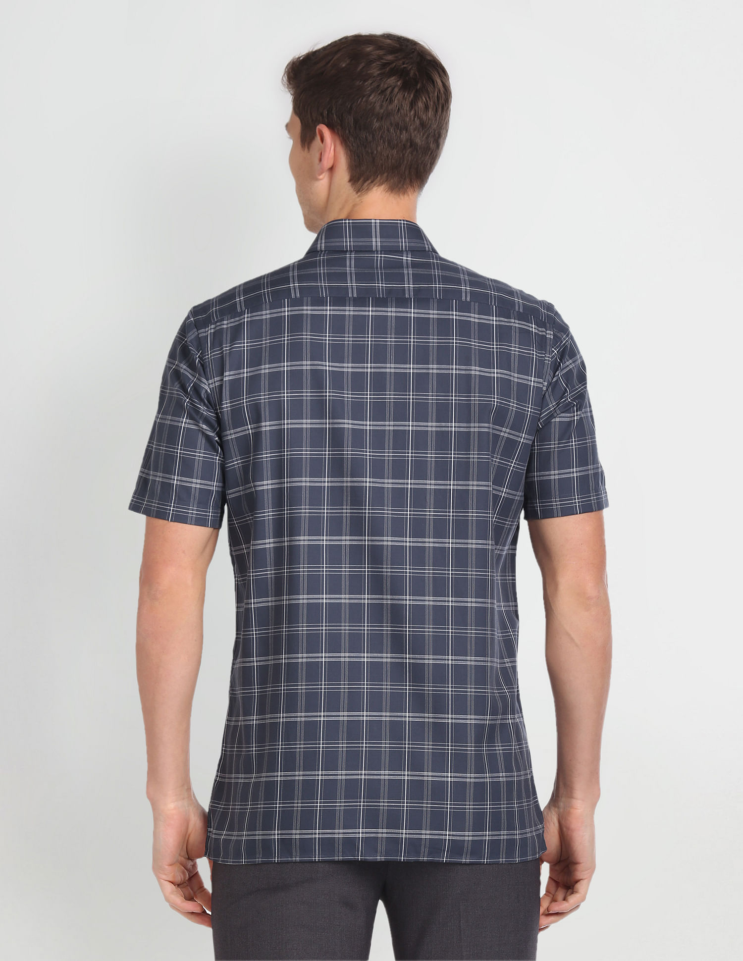 Arrow Tartan Check Cotton Shirt