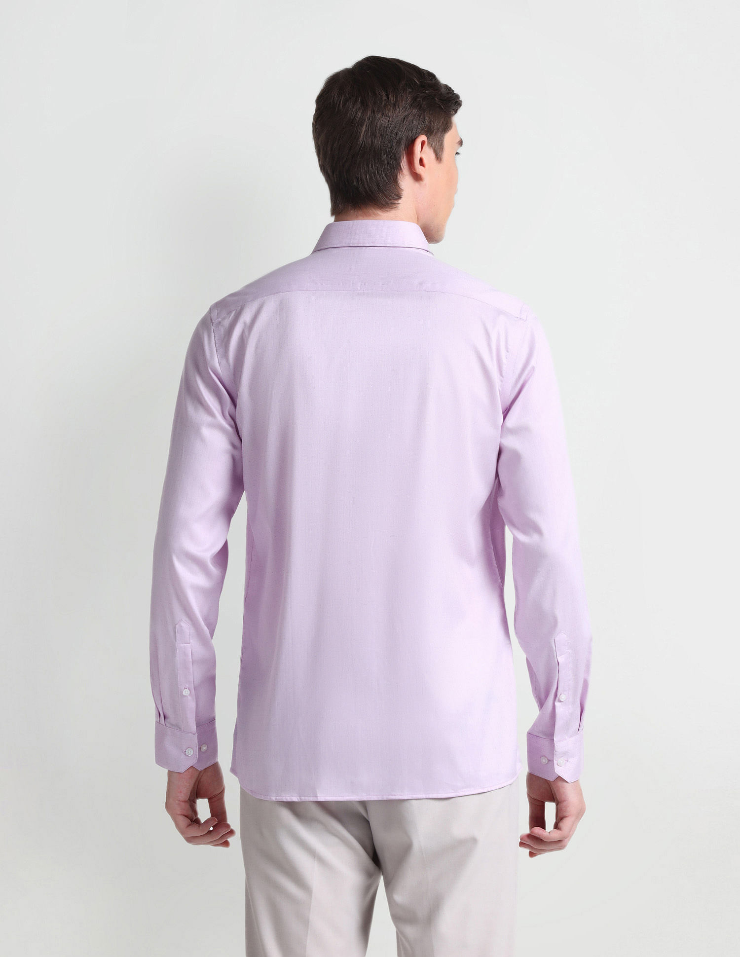 Arrow Manhattan Slim Fit Auto Press Shirt