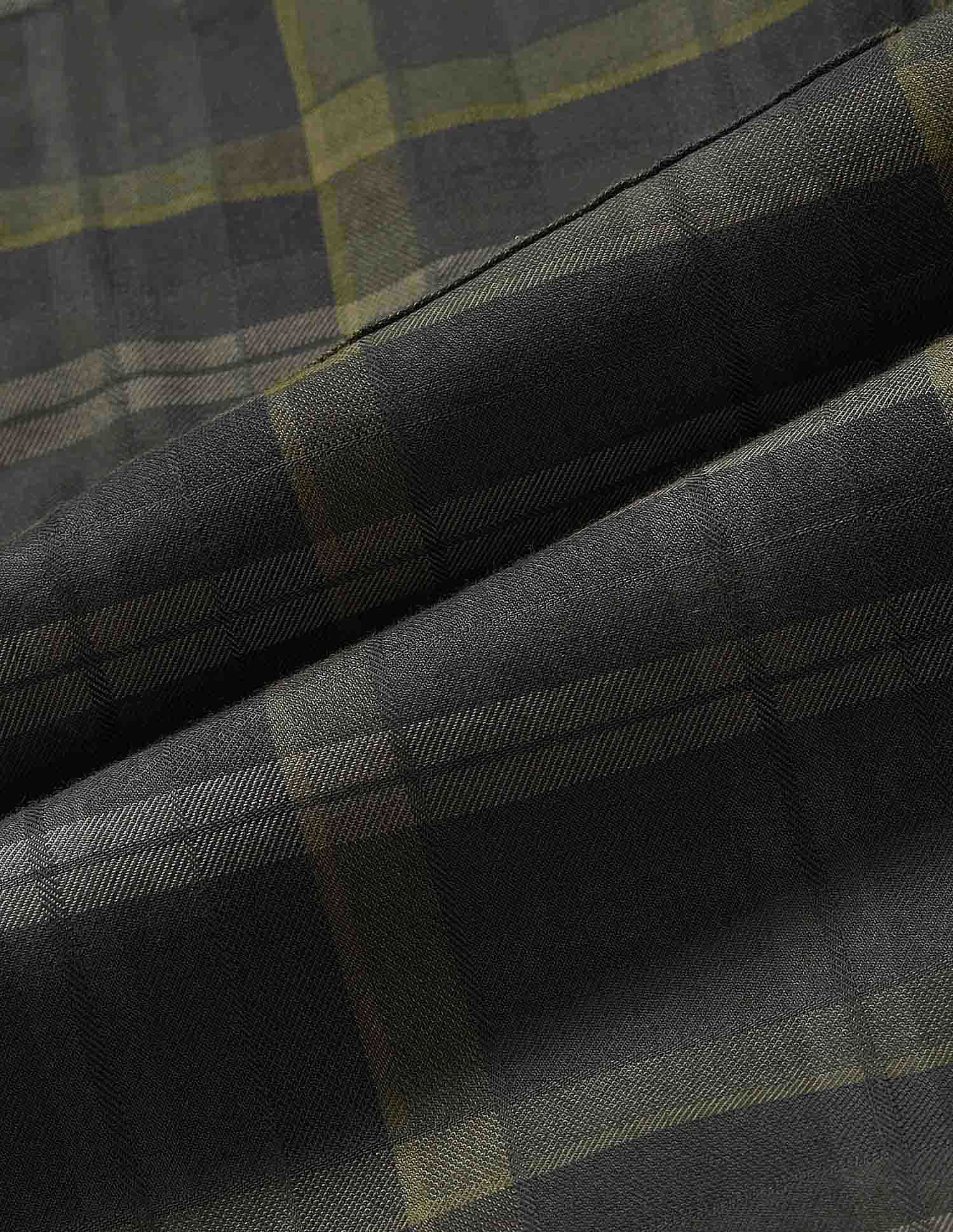 Arrow Sport Grid Tattersall Checked Regular Fit Shirt