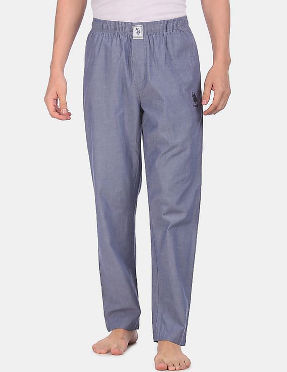 GLOBAL Men's Cotton Pajama Pants for Men Plaid Bottoms Woven Elastic  Drawstring Sleep Pant at Amazon Men's Clothing store