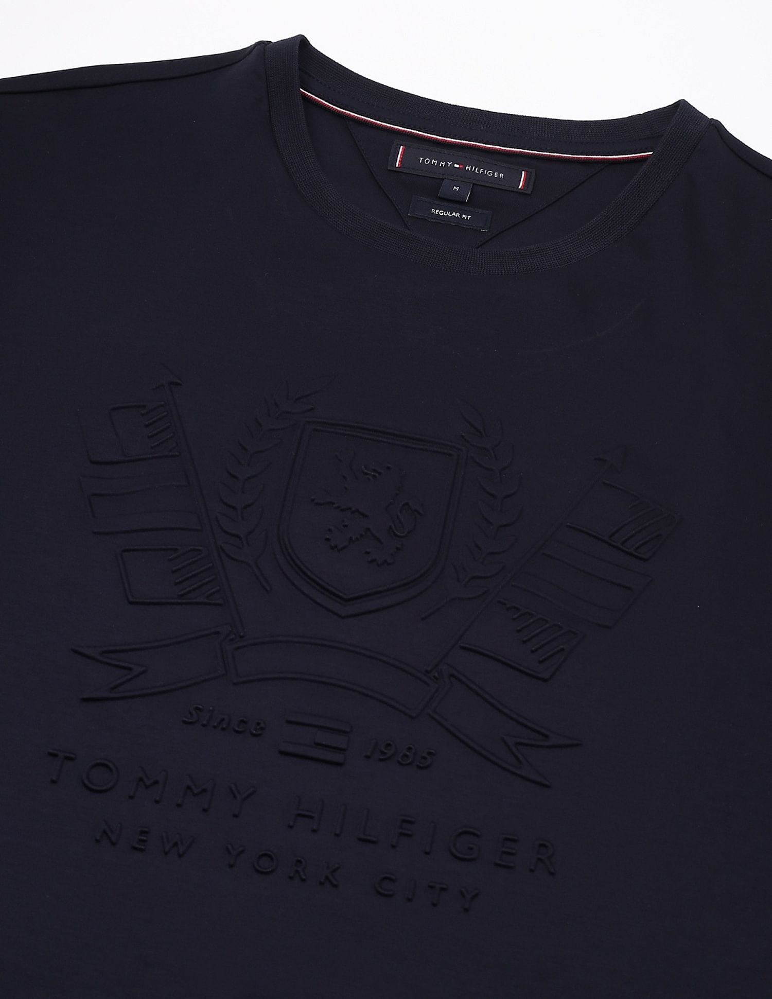 Tommy Hilfiger Logo Regular-Fit Cotton T-Shirt