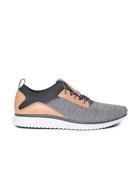 Cole Haan Grey Grand Motion Knit Sneakers