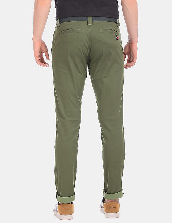 green skinny chinos mens