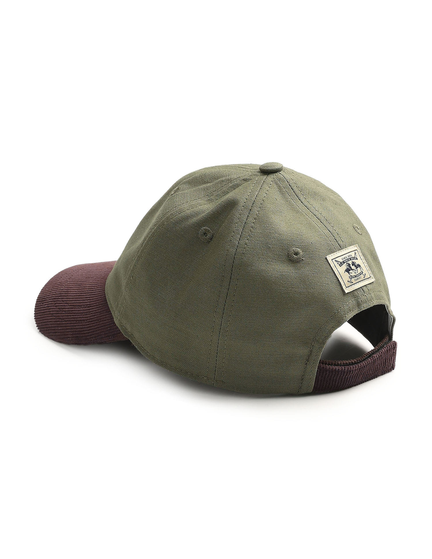 Buy U.S. Polo Assn. Kids Boys Colour Blocked Corduroy Cap - NNNOW.com