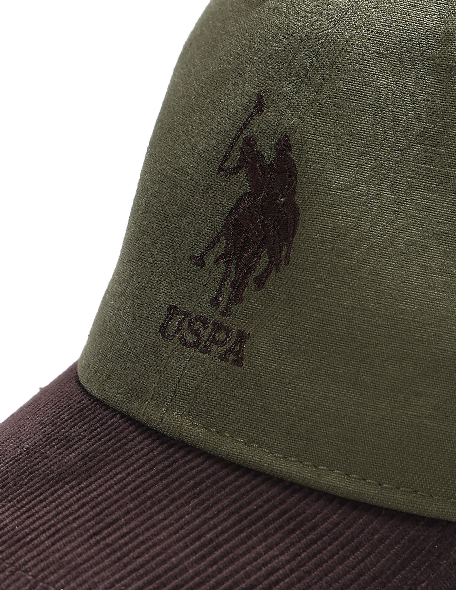 Buy U.S. Polo Assn. Kids Boys Colour Blocked Corduroy Cap - NNNOW.com