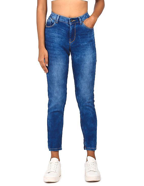 Flying Machine Women Veronica Skinny Fit Mid Rise Jeans