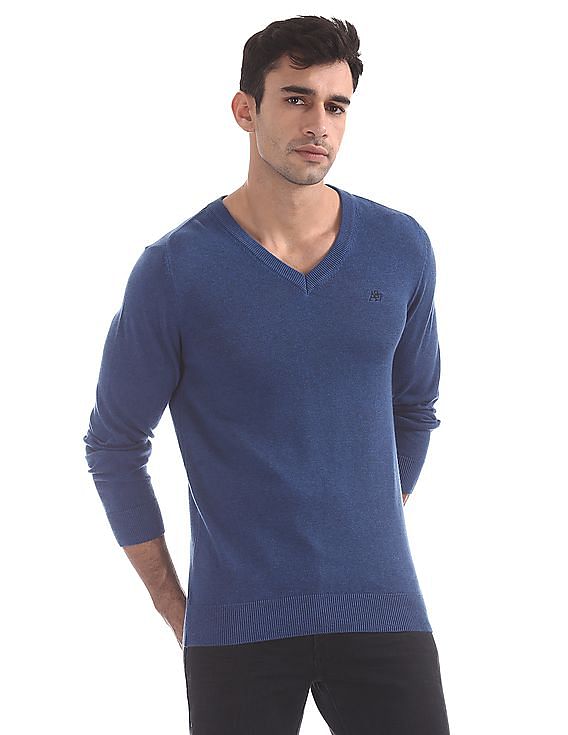 Aeropostale navy blue sweater best sale