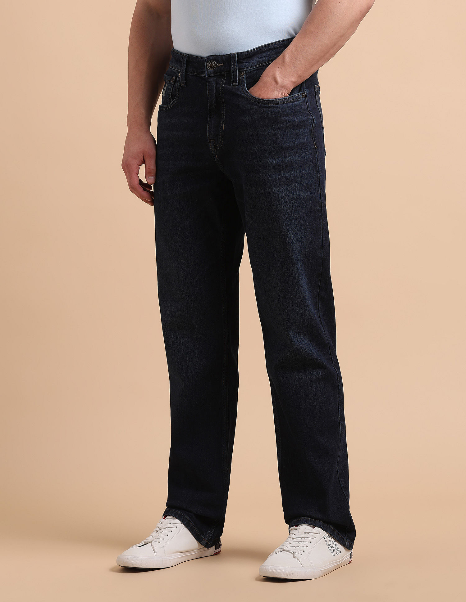 U.S. Polo Assn. Denim Co. Shawn Relaxed Fit Blue Jeans