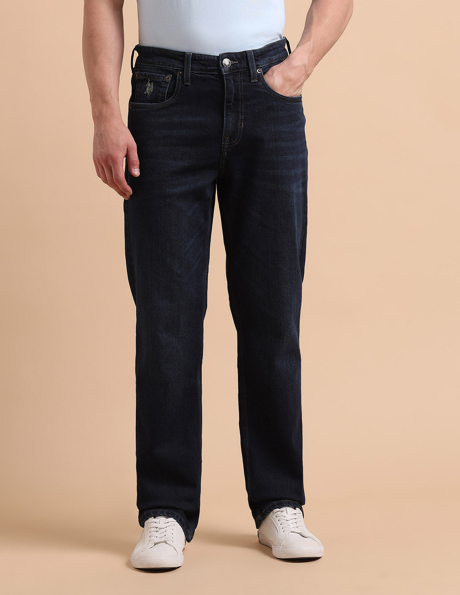 U.S. Polo Assn. Denim Co. Shawn Relaxed Fit Blue Jeans