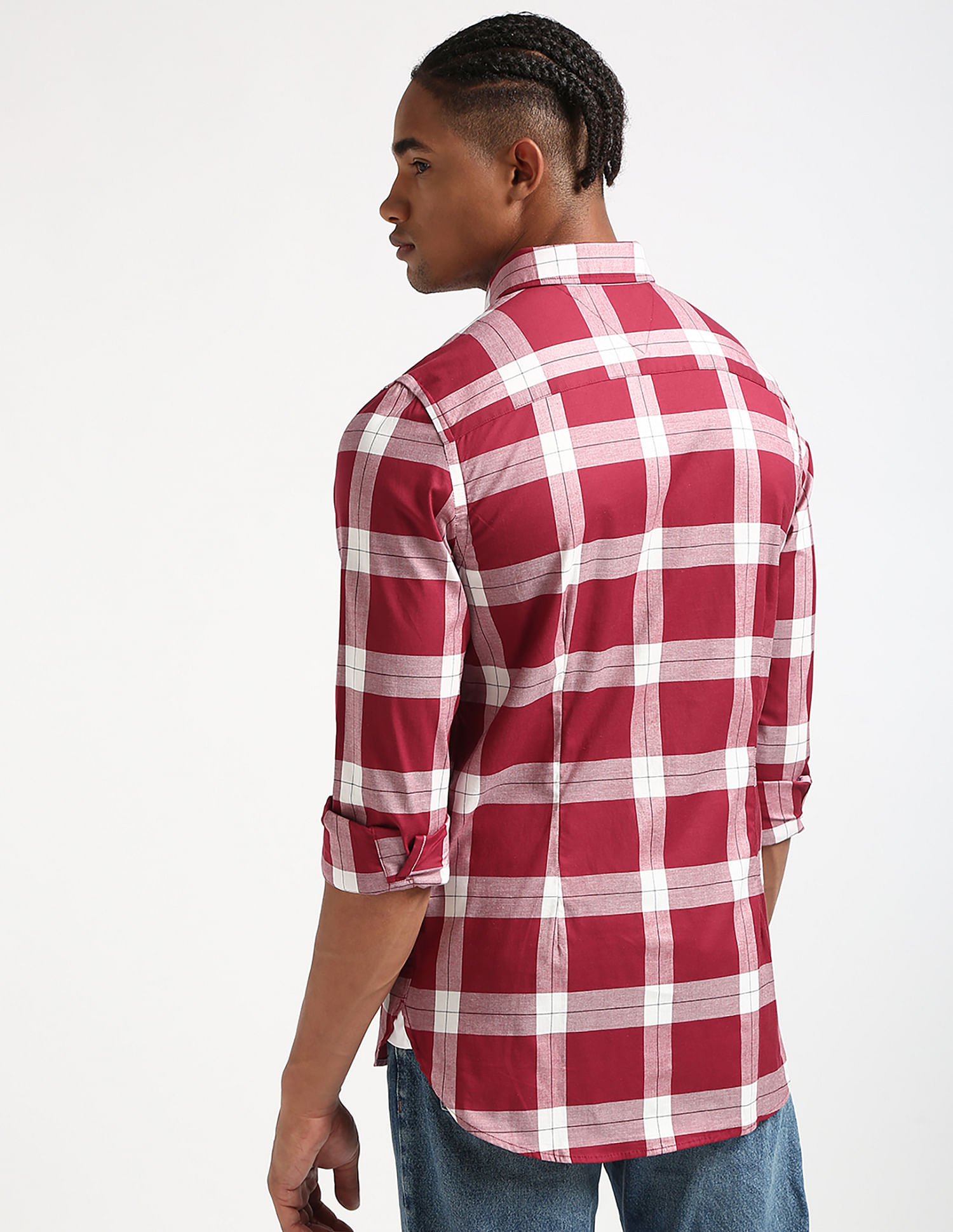 Tommy Hilfiger Harrington Poplin Plaid Shirt