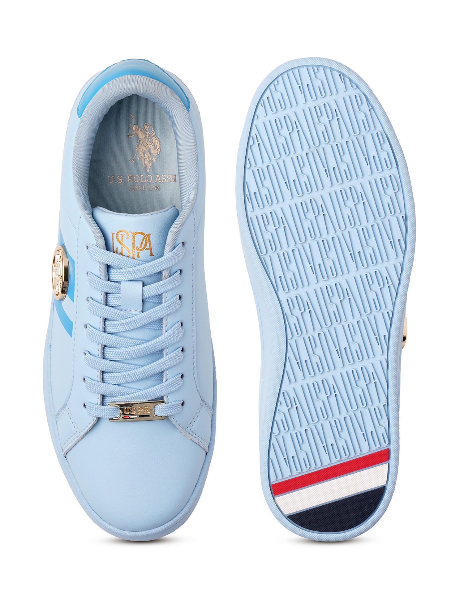 U.S. Polo Assn. Women Women Emery 3.0 Striped Sneakers
