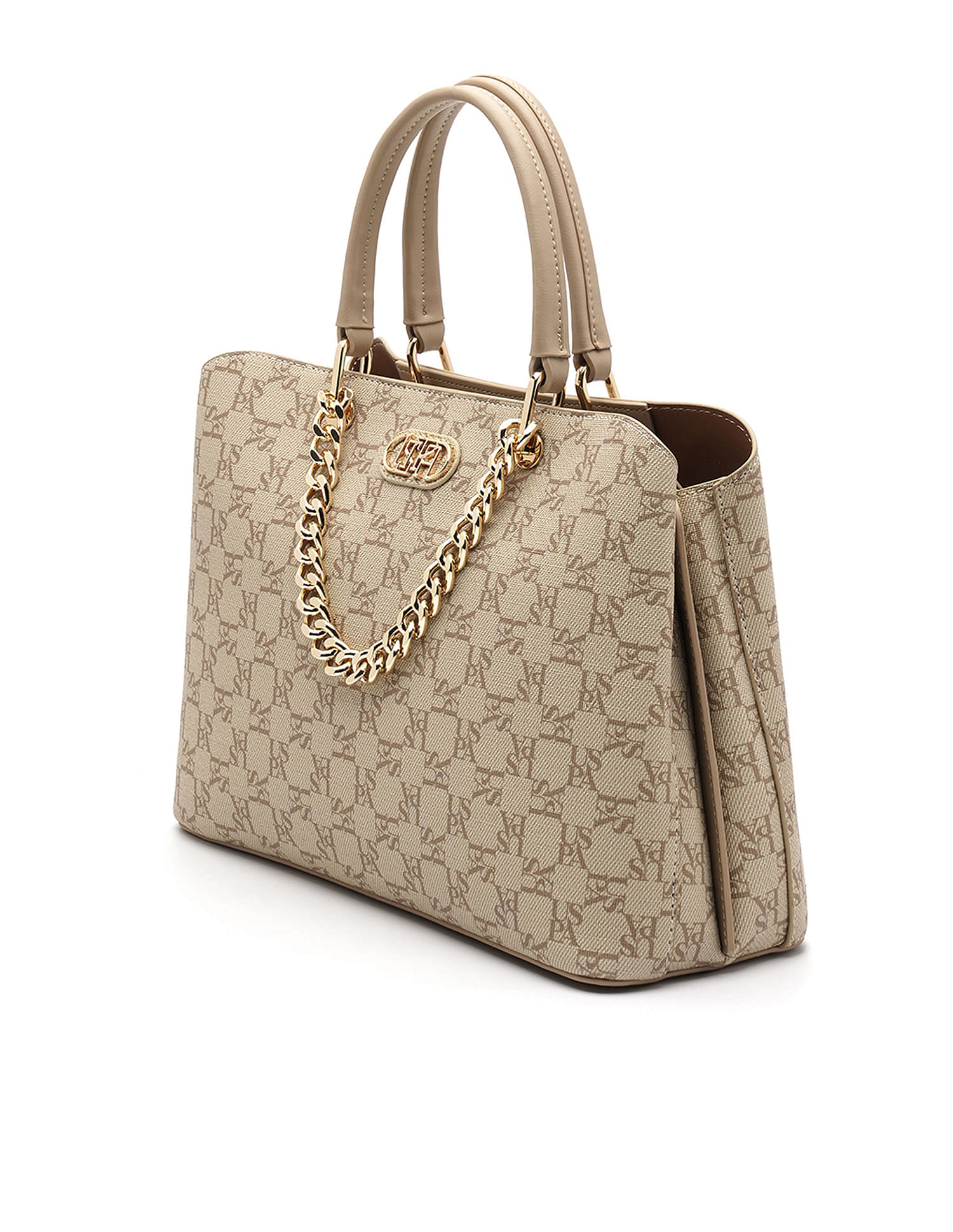 U.S. Polo Assn. Zoe Monogram Satchel Bag