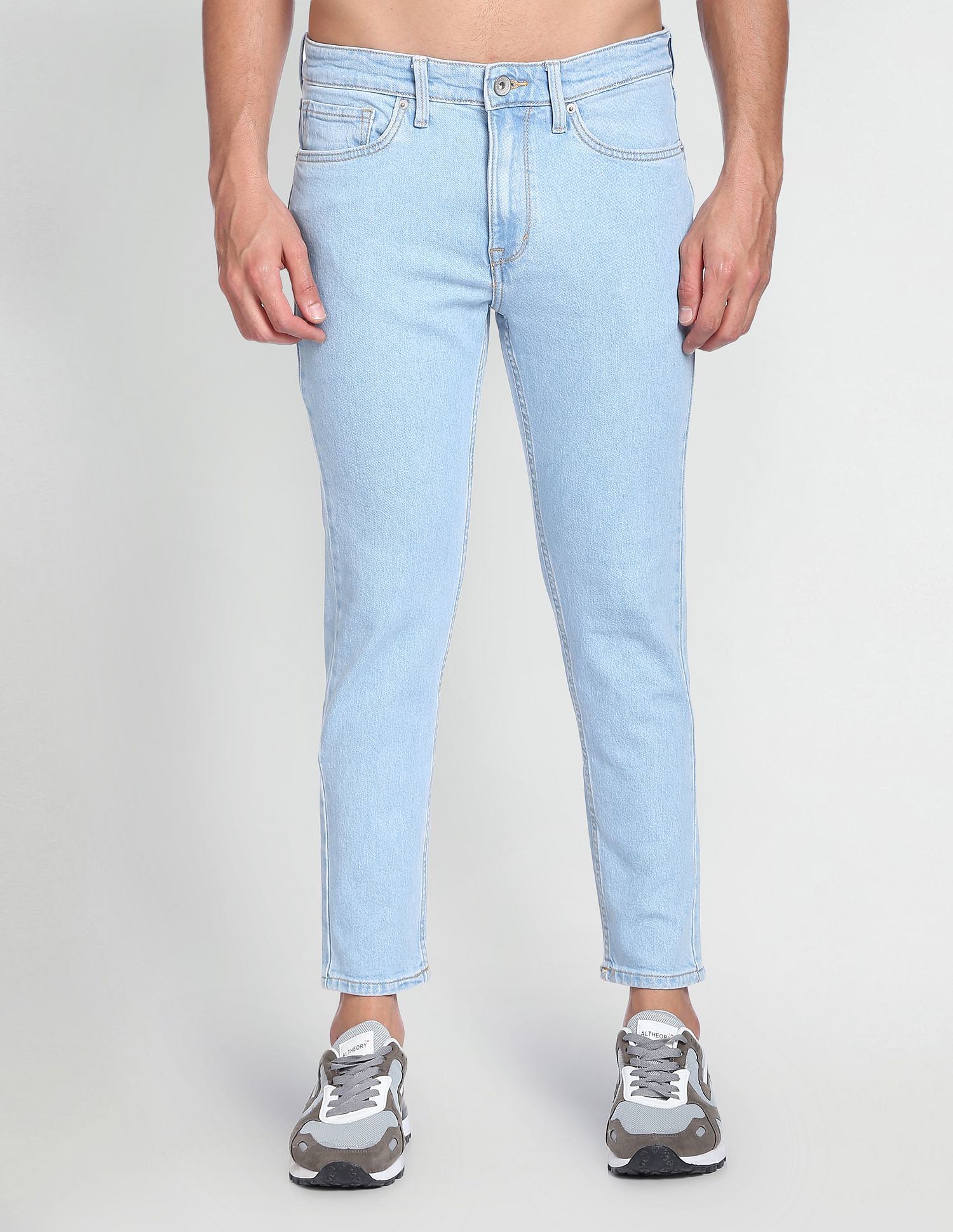 Flying Machine Slim Fit Stone Wash Jeans