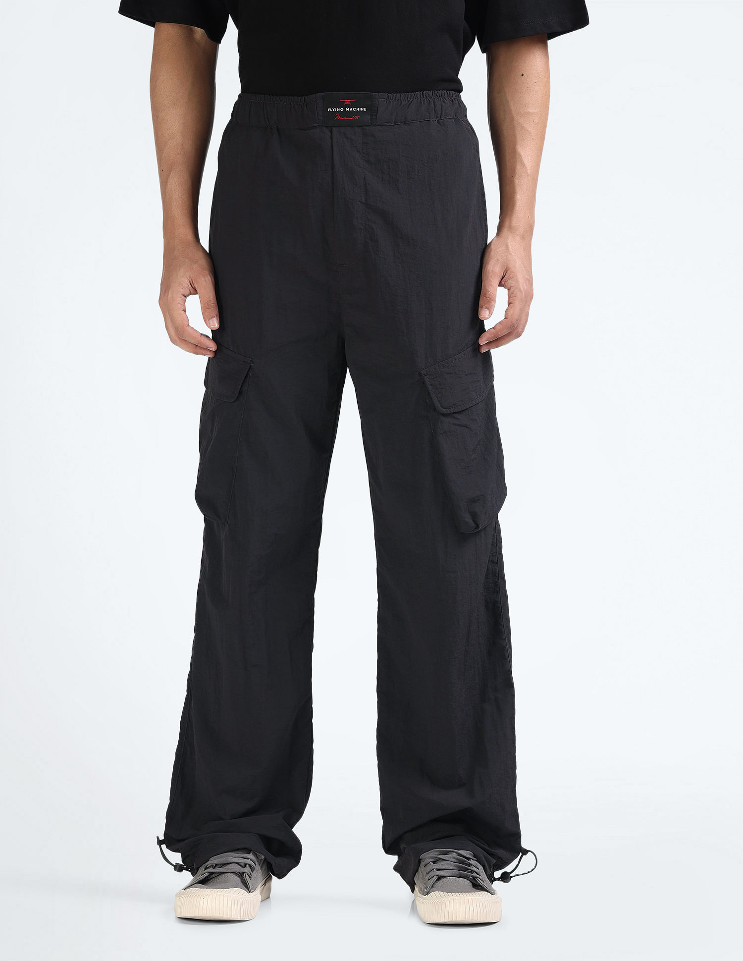 Flying Machine Mohammad Ali Elasticized Waist Cargos