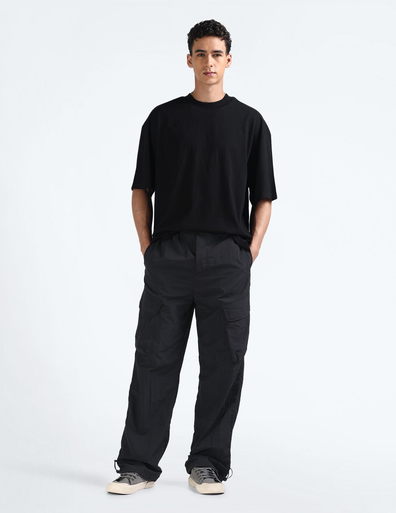Flying Machine Mohammad Ali Elasticized Waist Cargos