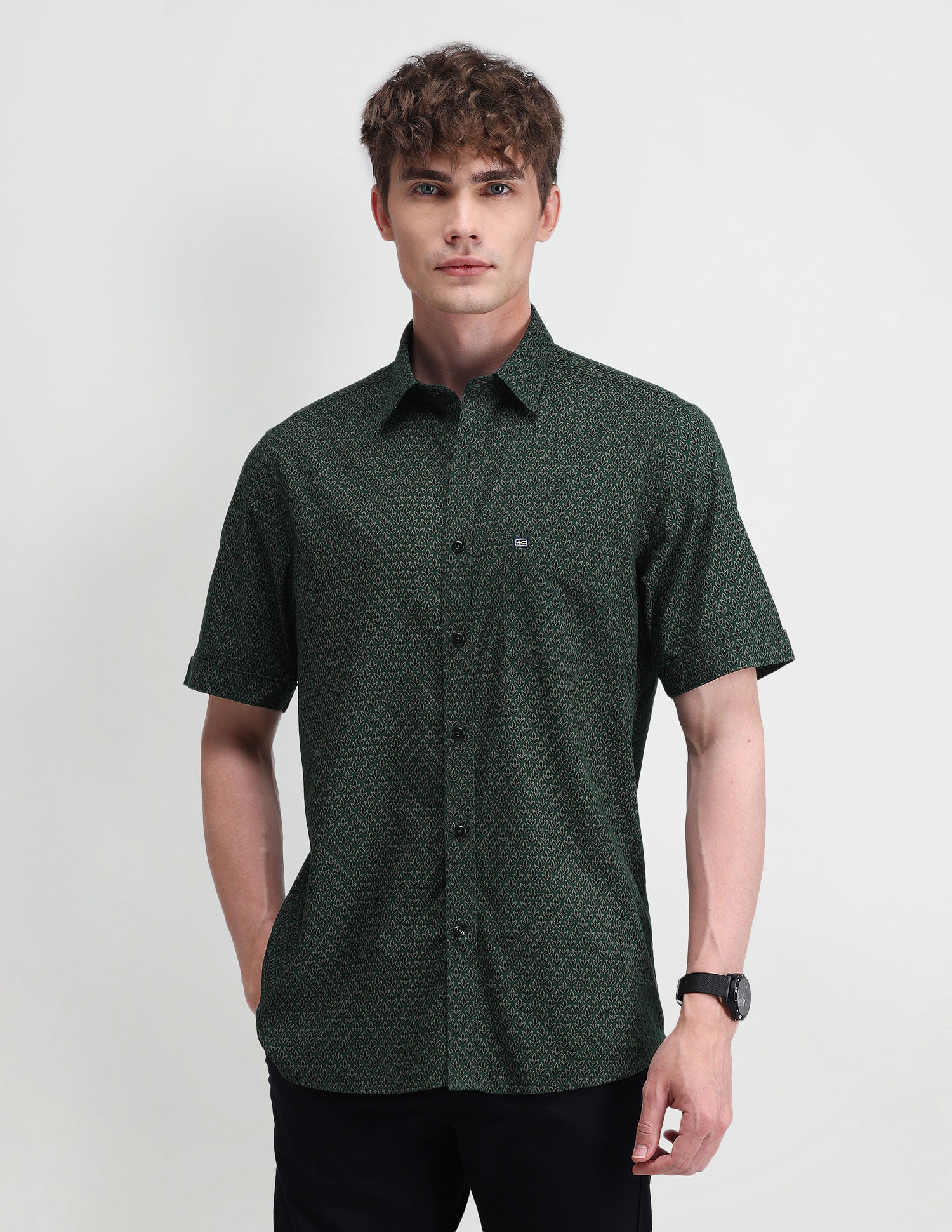 Arrow Sport Liberty Classic Fit All-over Print Shirt