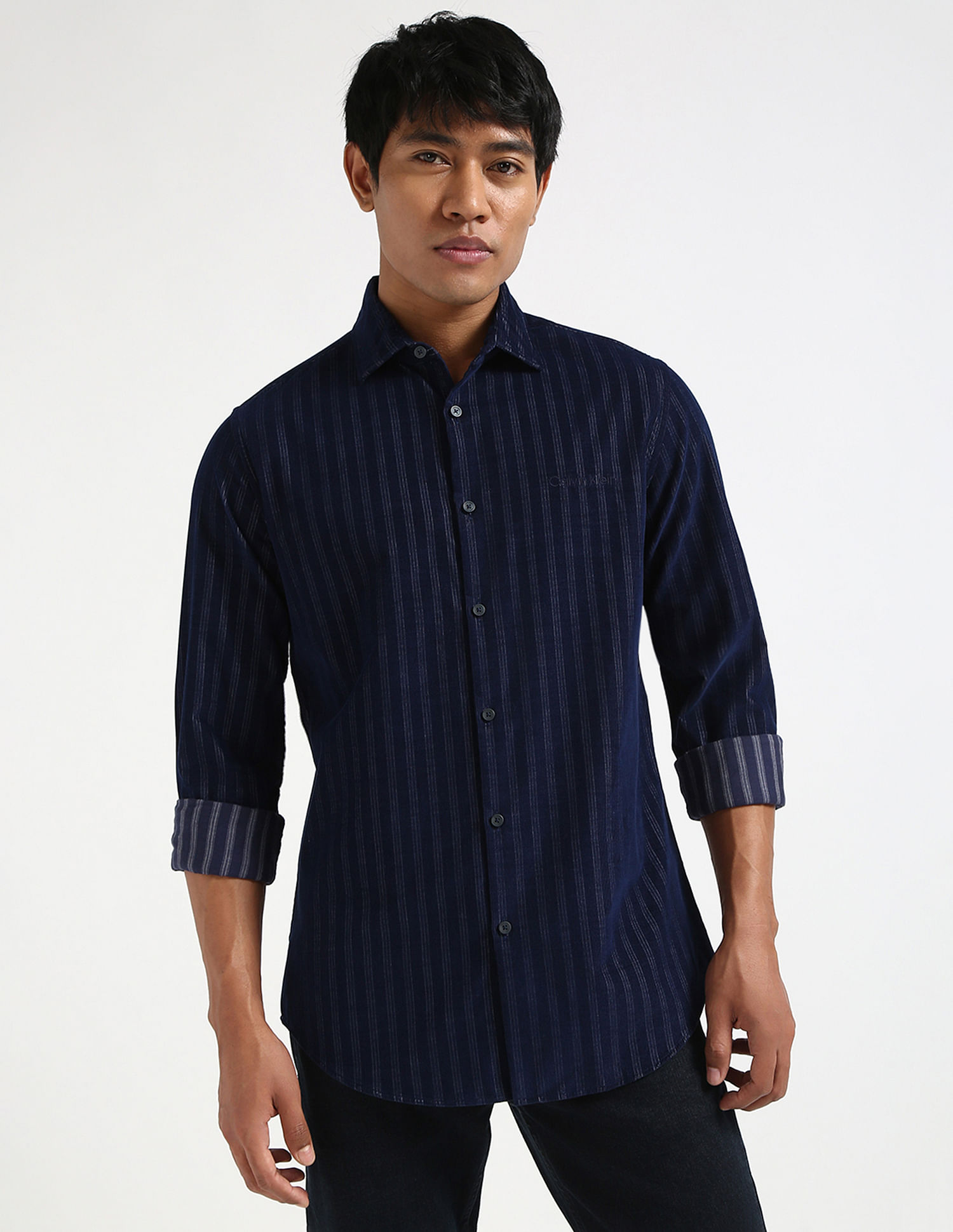 Calvin Klein Jeans Slim Fit Twill Shirt