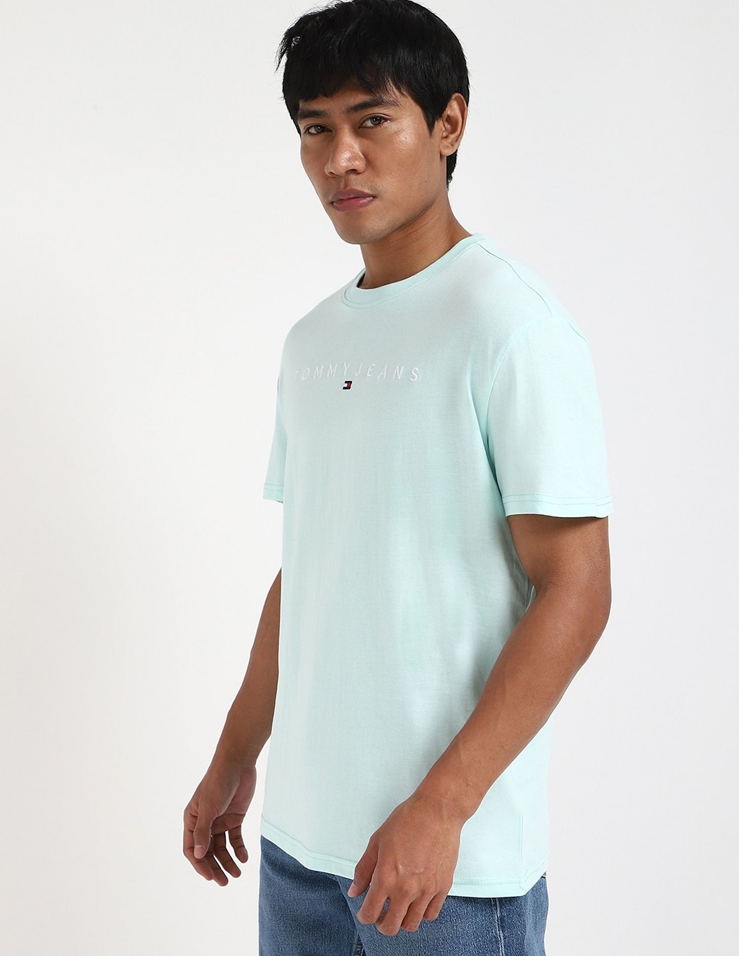 Tommy Hilfiger Embroidered Logo Regular-Fit Cotton T-Shirt