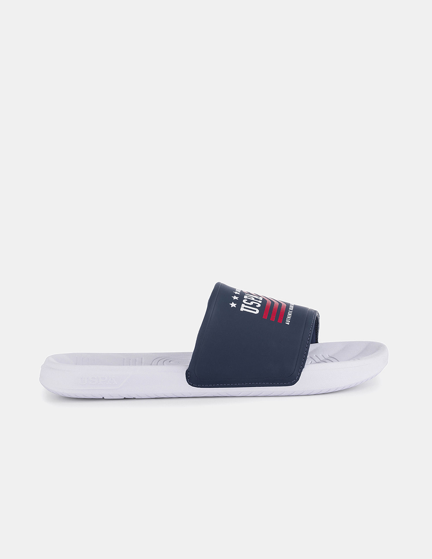 U.S. Polo Assn. Men Brand Printed Axer Slippers