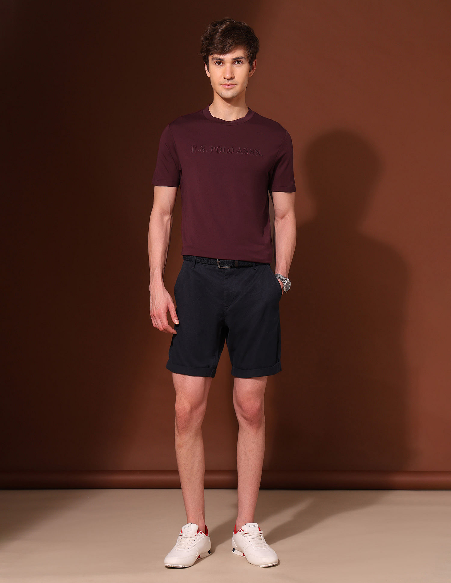 U.S. Polo Assn. Brand Embroidered Classic T-Shirt