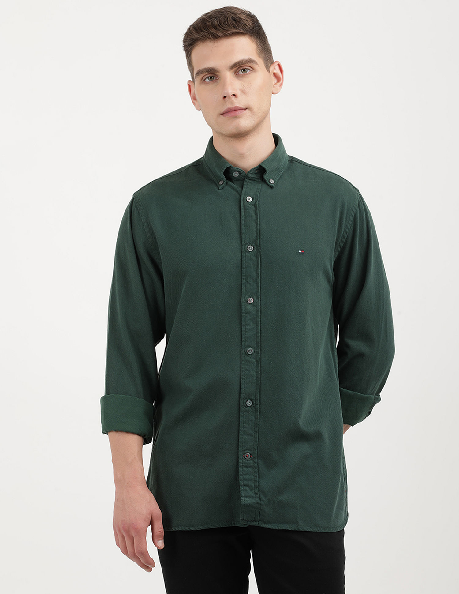 Tommy Hilfiger Cotton Tencel Twill Shirt