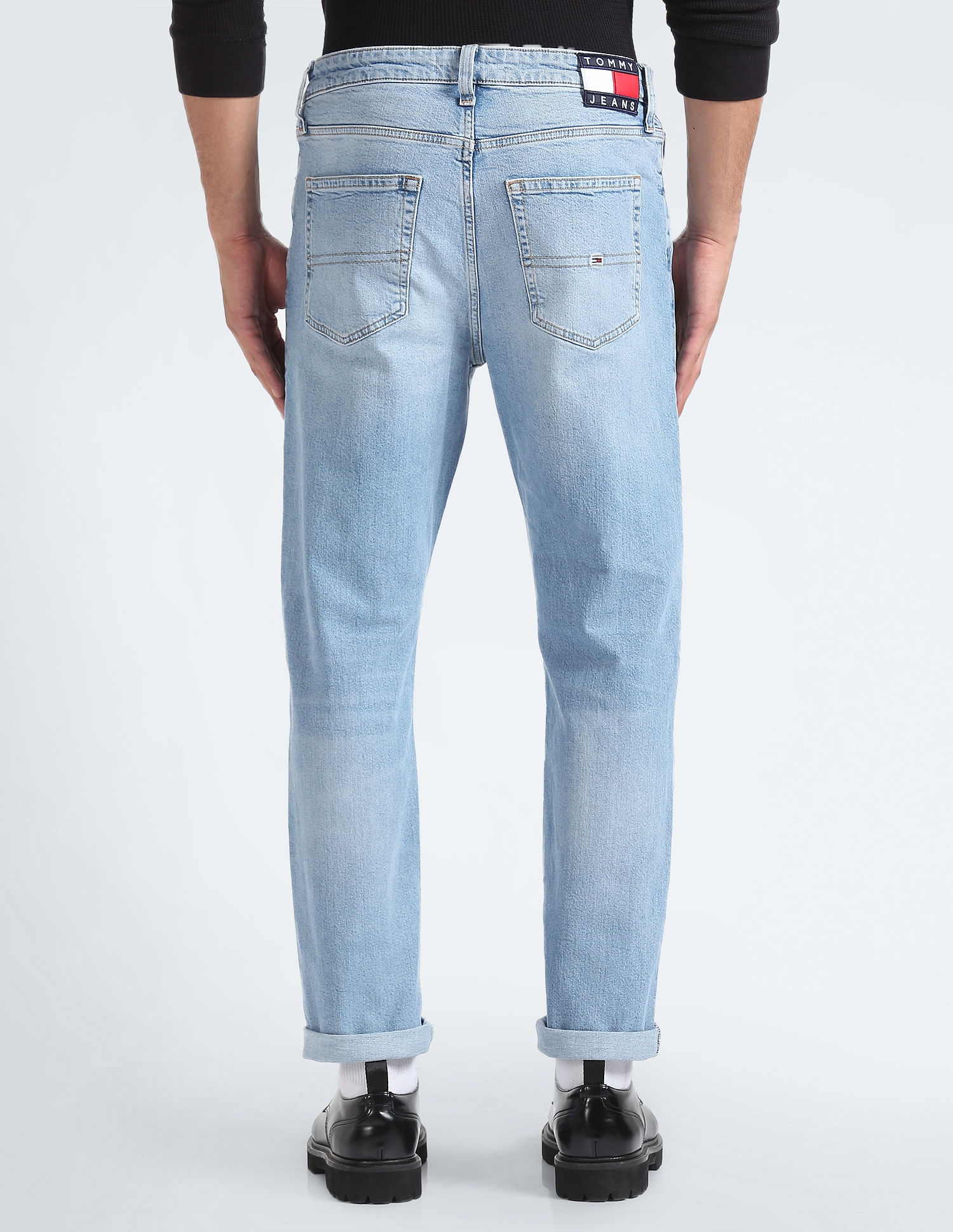 Tommy Hilfiger Mid Rise Tapered Dad Jeans