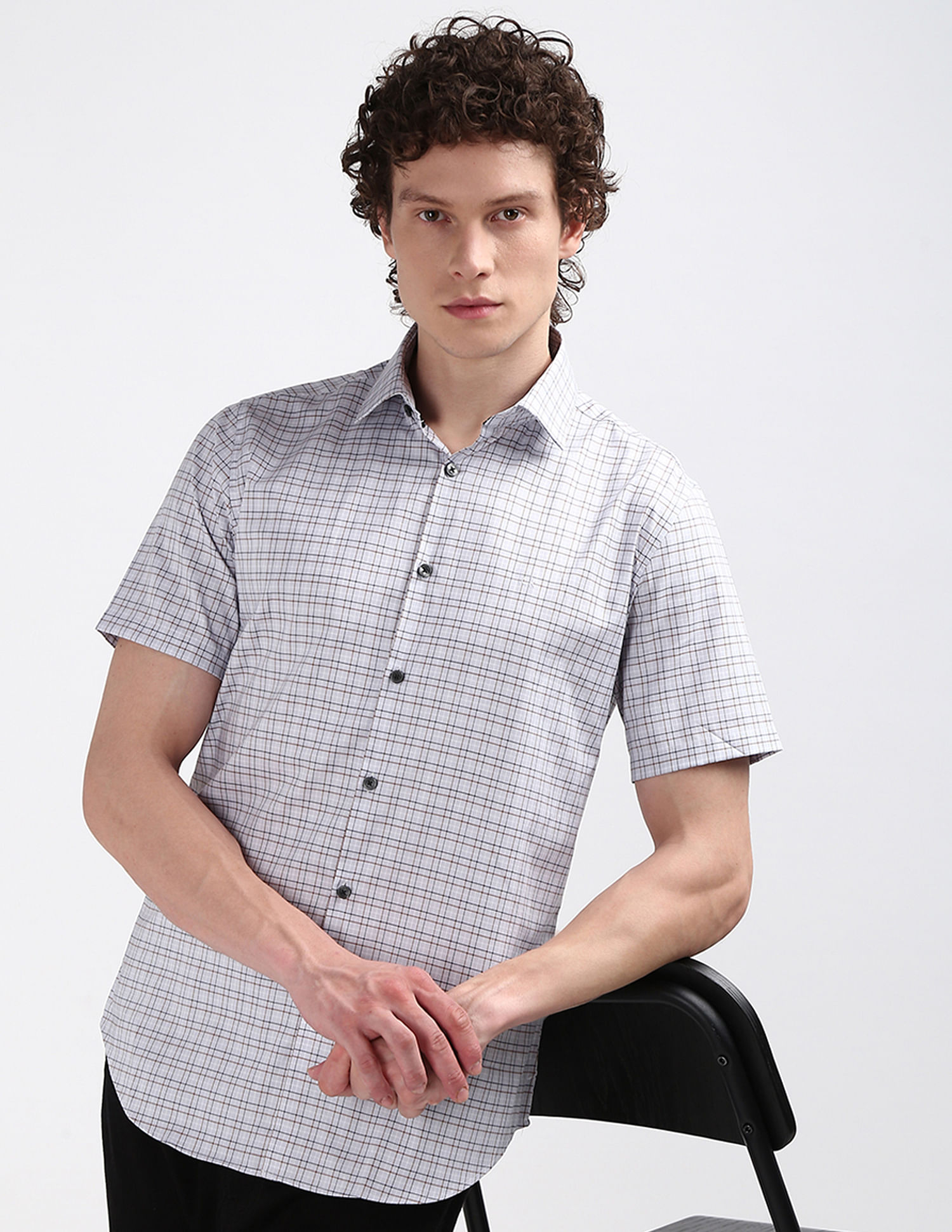 Calvin Klein Tartan Check Twill Shirt