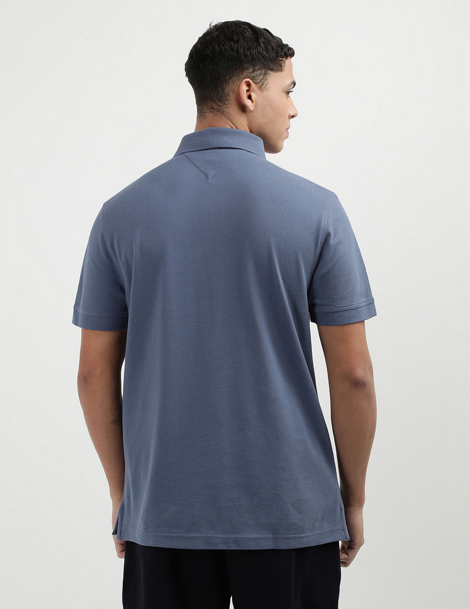 Tommy Hilfiger Solid Logo Regular Polo Shirt