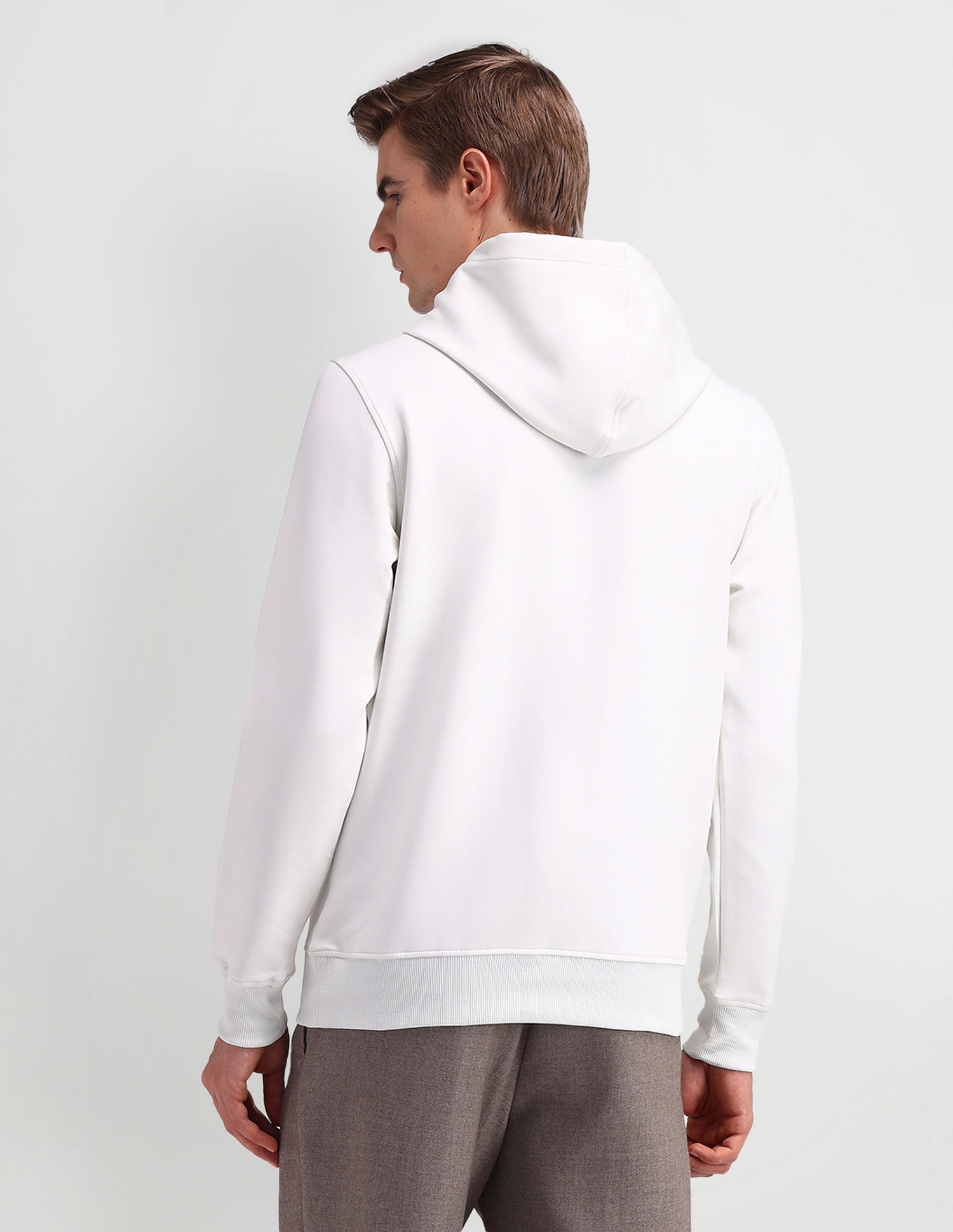 Arrow Sport Graphic Print Regular Fit Sweatshirt