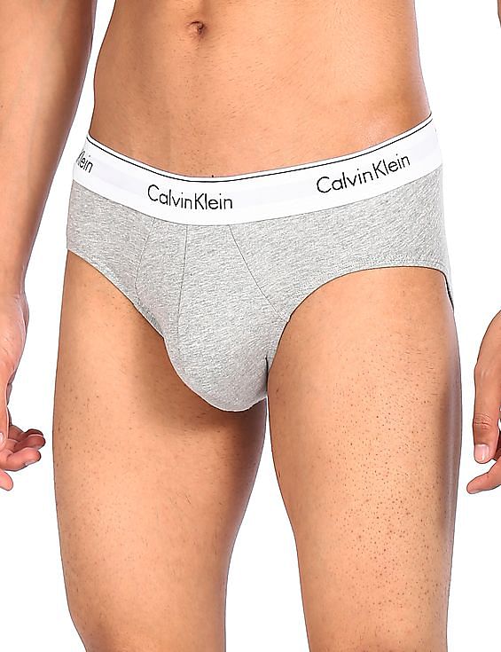 Calvin Klein Ck One Men's Hip Brief Underwear 95 %Cotton Stretch Size XL  Gray – ASA College: Florida