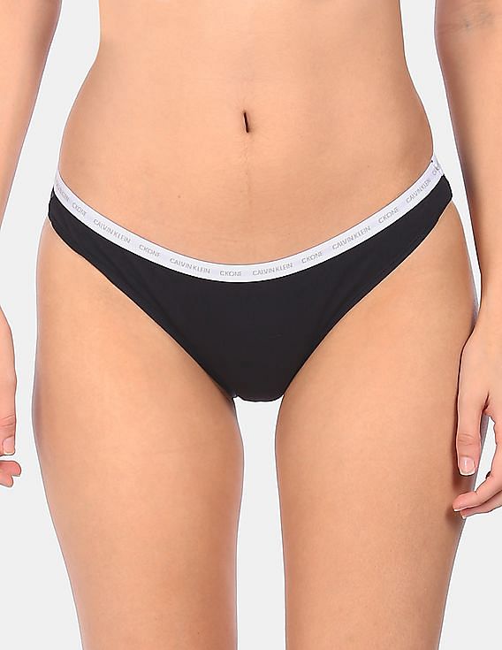Buy Calvin Klein Underwear Women Assorted Cotton Solid Bikini Panties - Pack  Of 3 - NNNOW.com